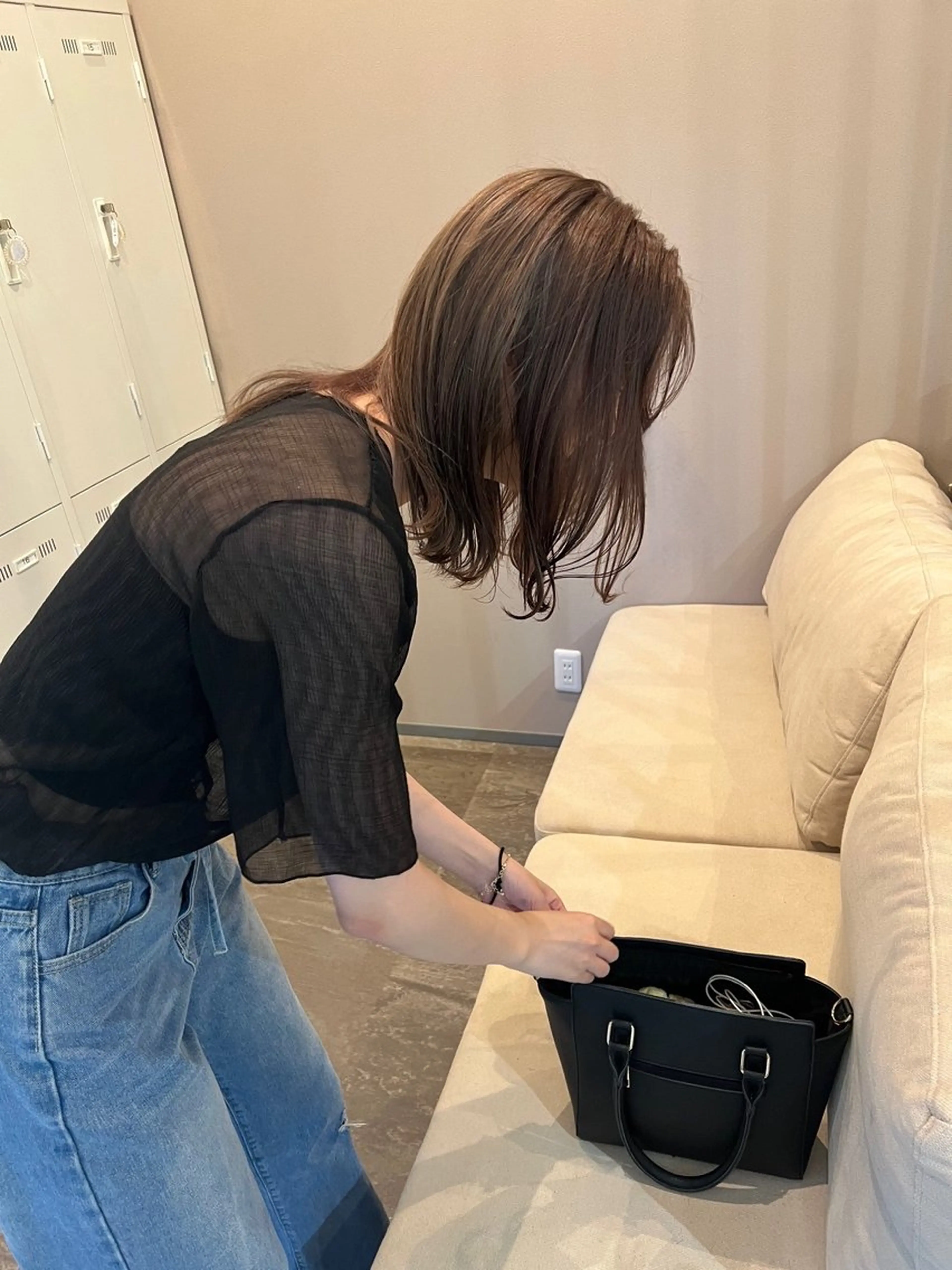 カラー ann  HEARTS所属・mei 『めい』のヘアスタイル