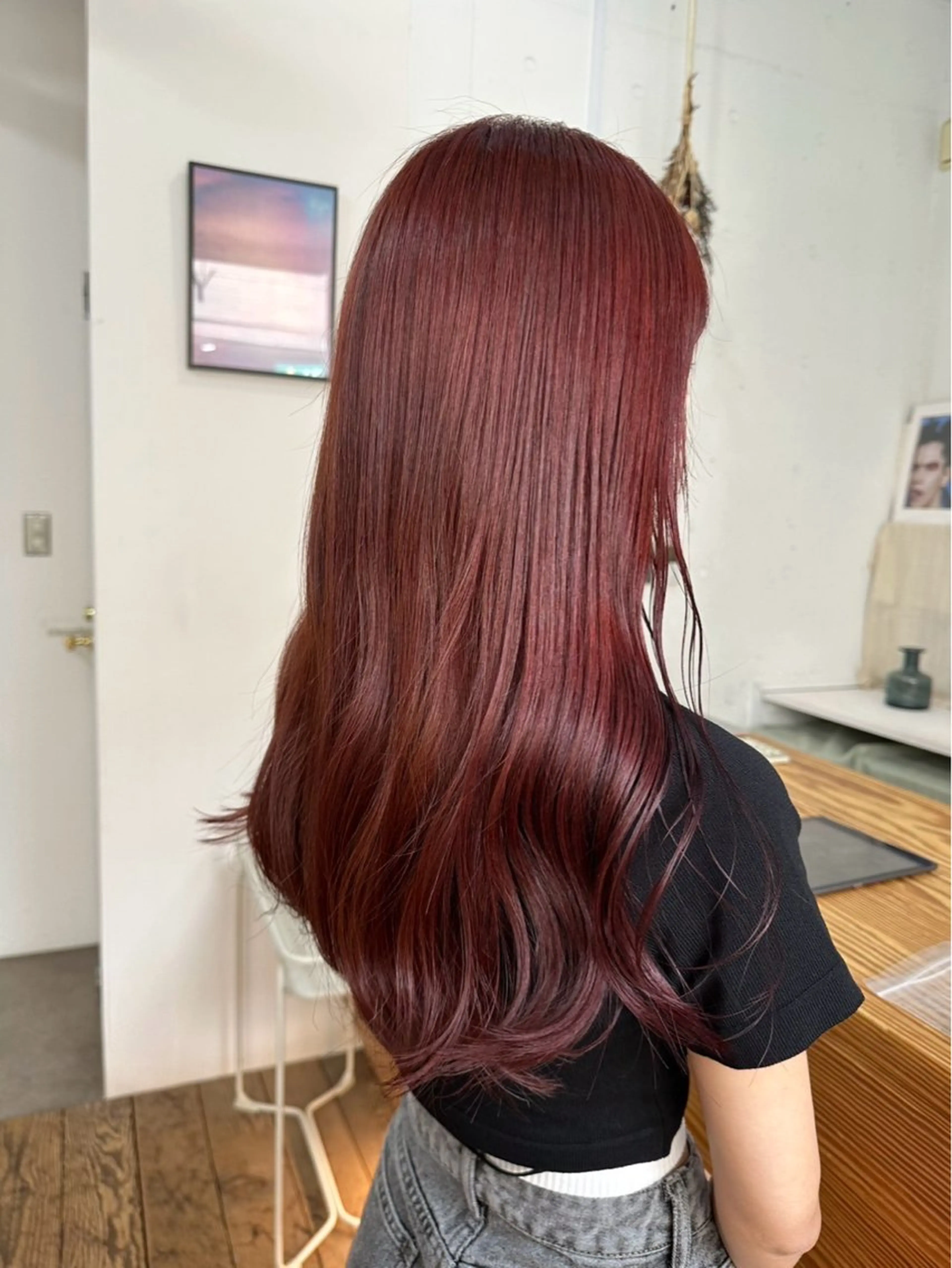 ロング カラー Fumina 🤍のヘアスタイル