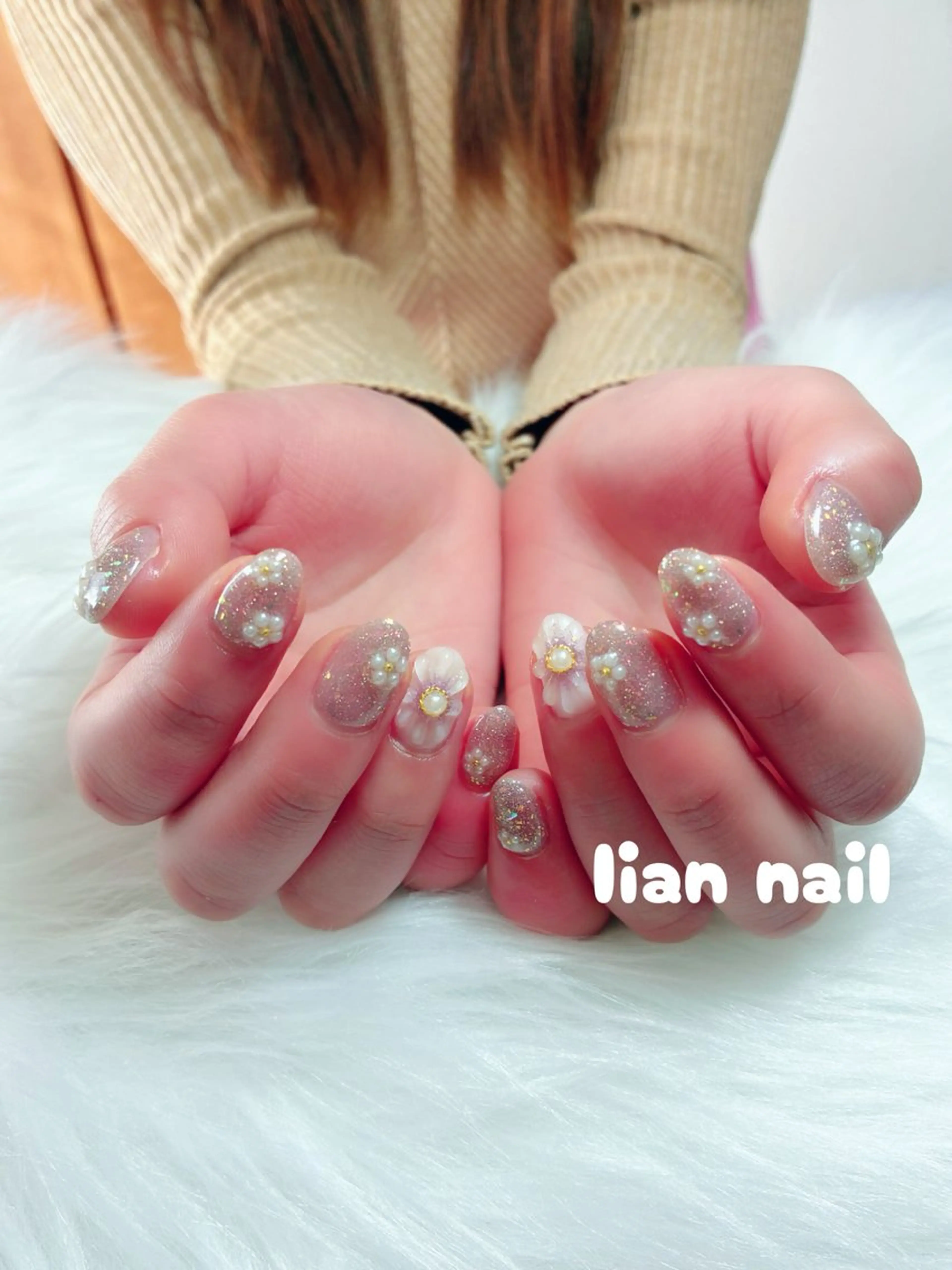 ネイル フラッシュネイル Lianネイル 寛子Lianのネイルデザイン