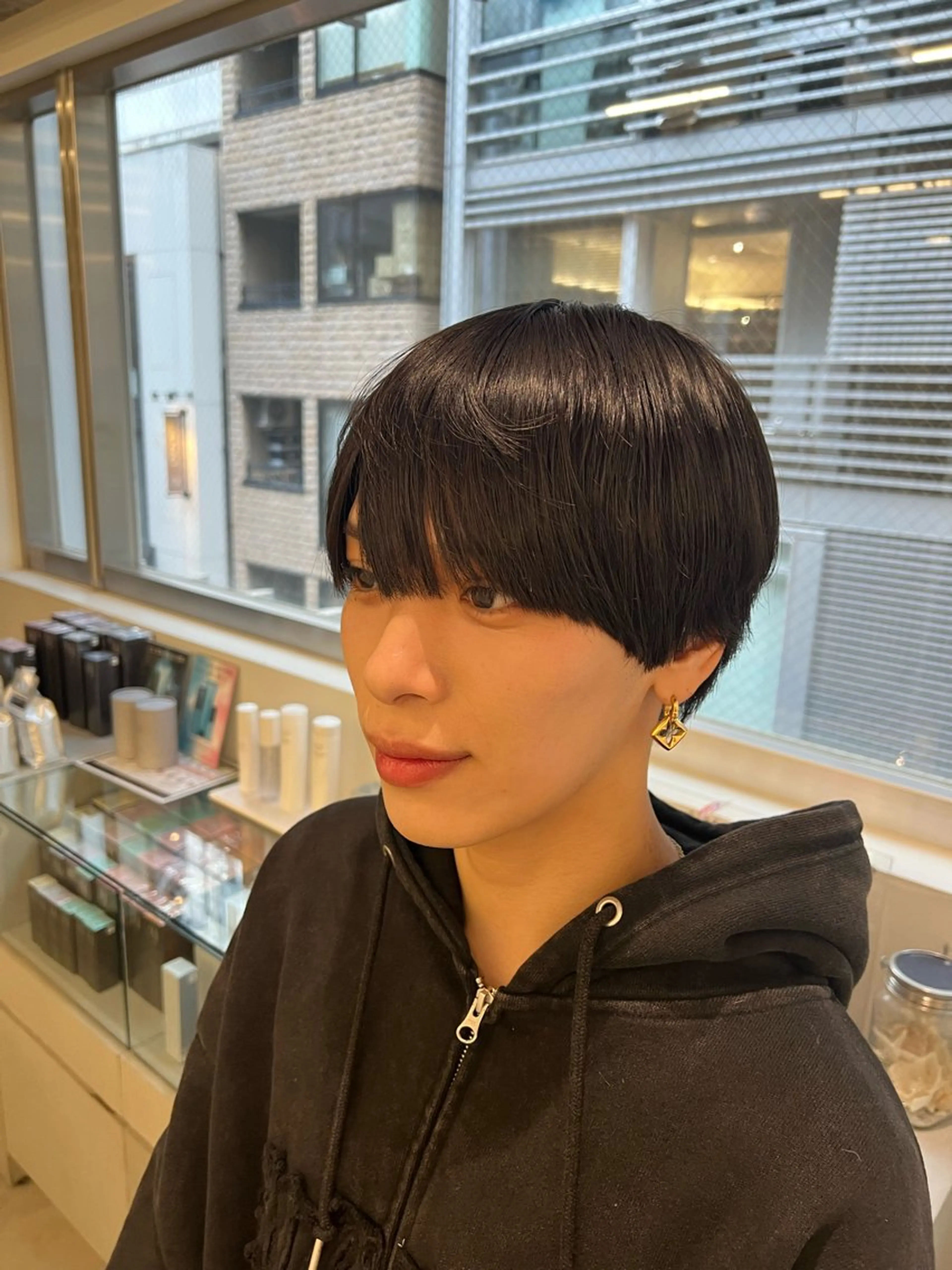 ミディアム カット ヘッドスパ 山野愛子美容室　銀座店所属・tomoメンズ特化 /パーマ/カットのヘアスタイル