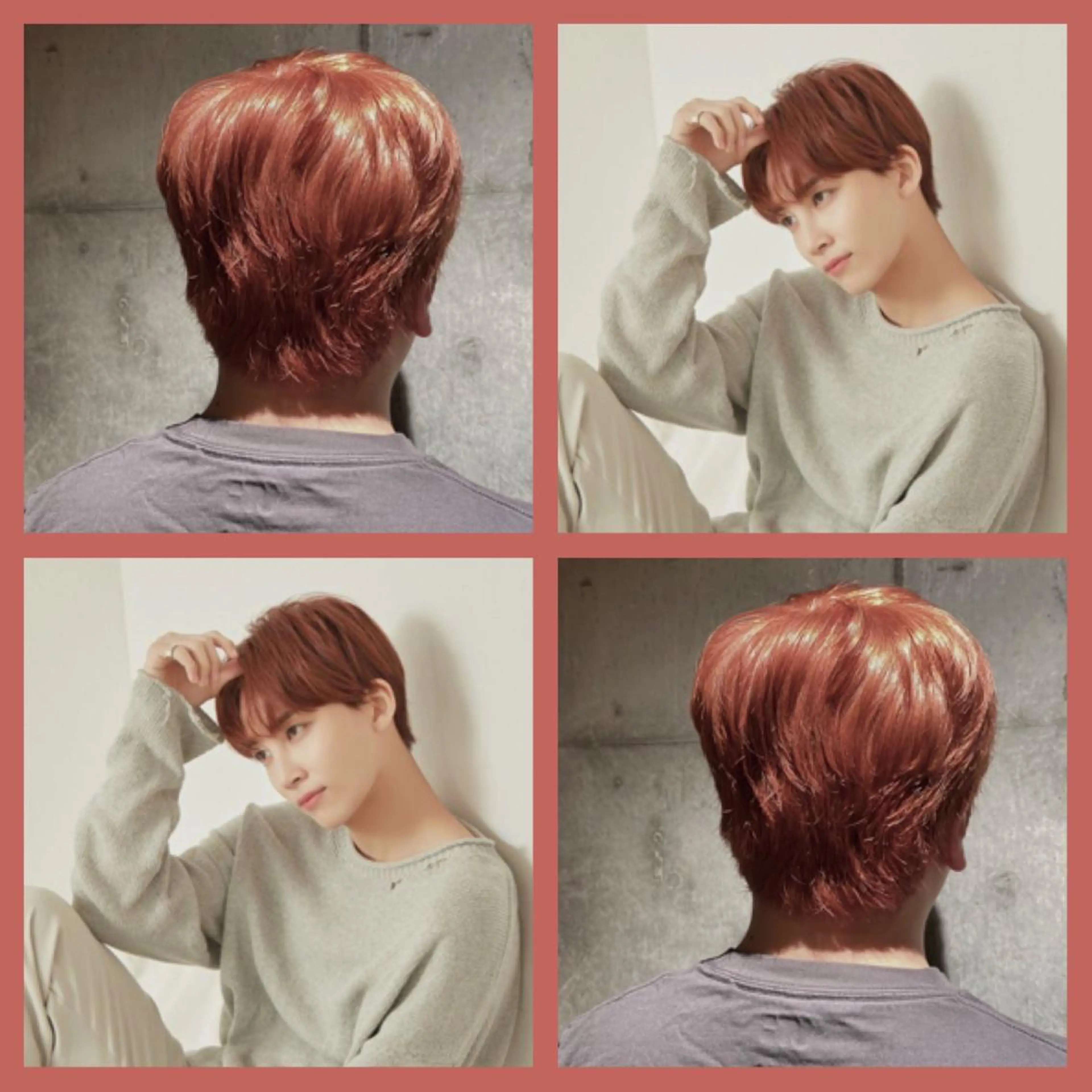 ショート カラー メンズ 韓国/アイドルヘア 🎀みづきのヘアスタイル