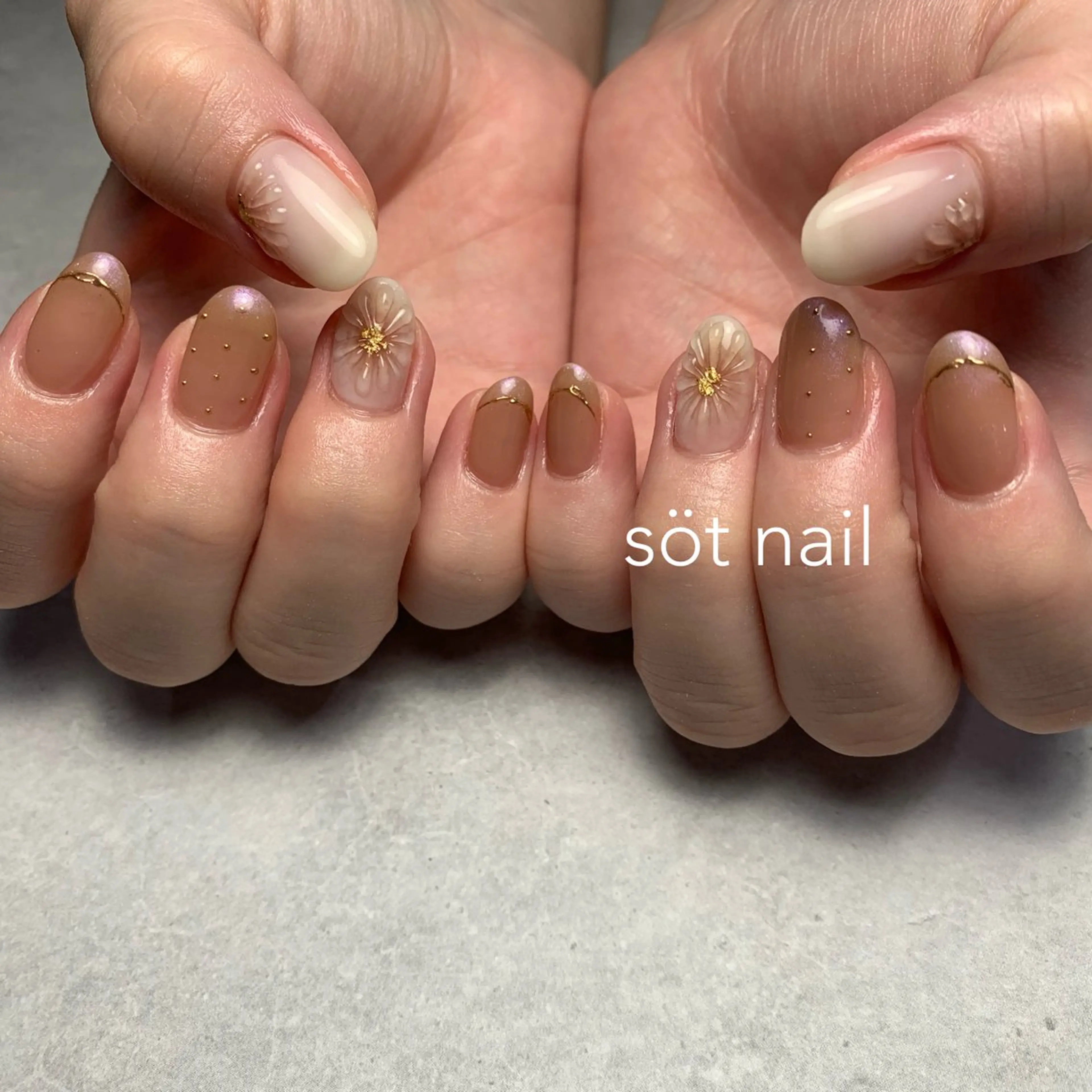 ネイル ハンドネイル söt nail所属・岡田 恵美のネイルデザイン