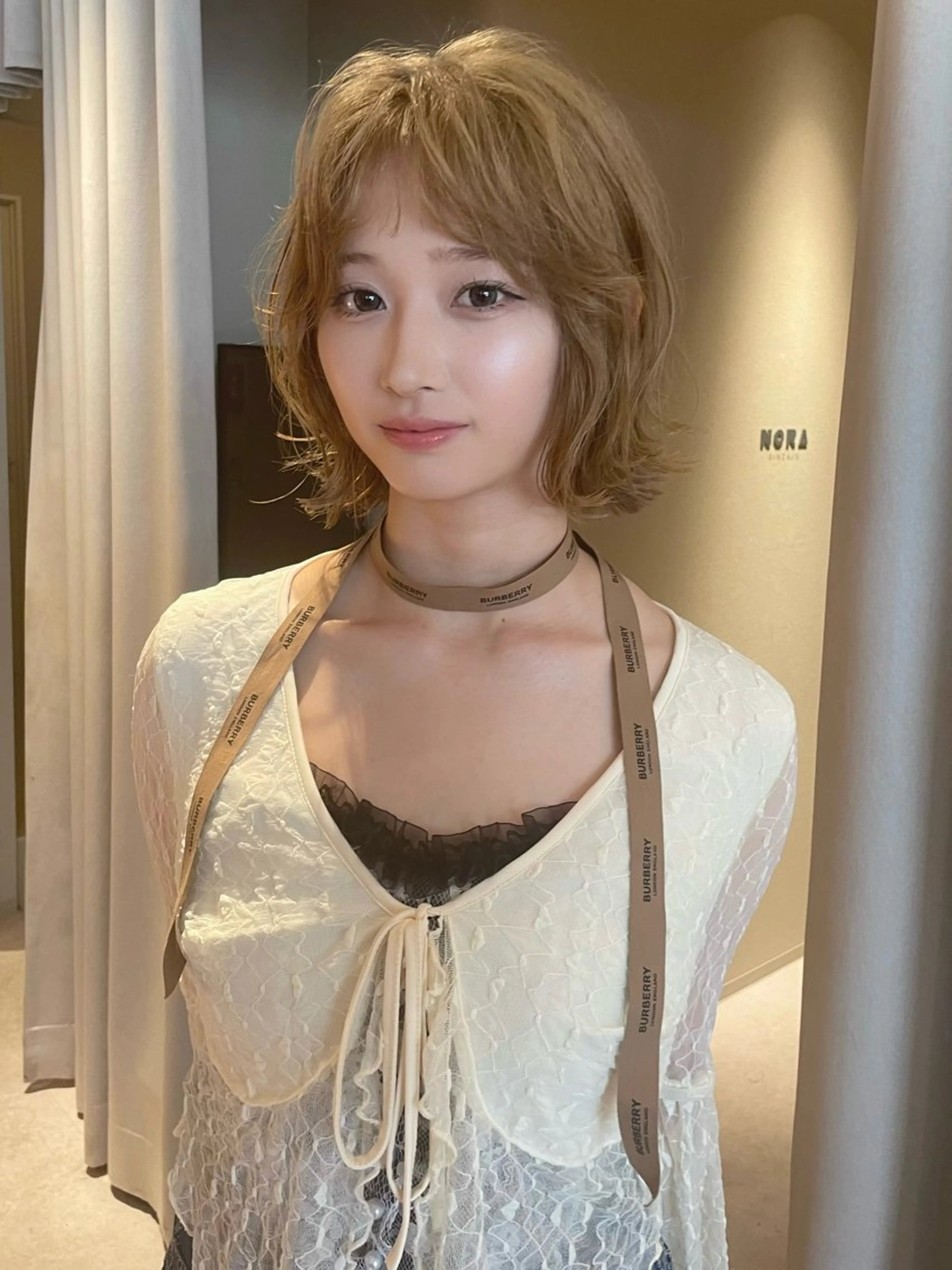 ショート NORA GINZA U所属・長山 海秀のヘアスタイル