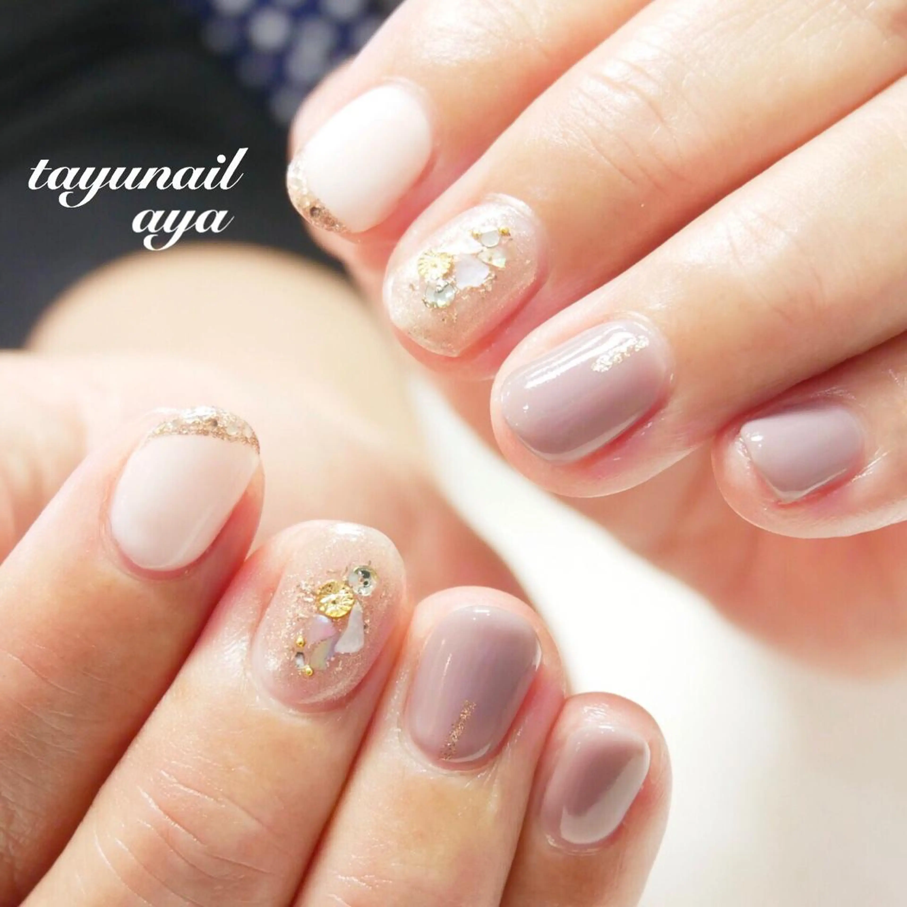 ネイル ネイルサロン・ネイルスクール　たゆnail所属・ネイルサロン 【たゆnail】のネイルデザイン