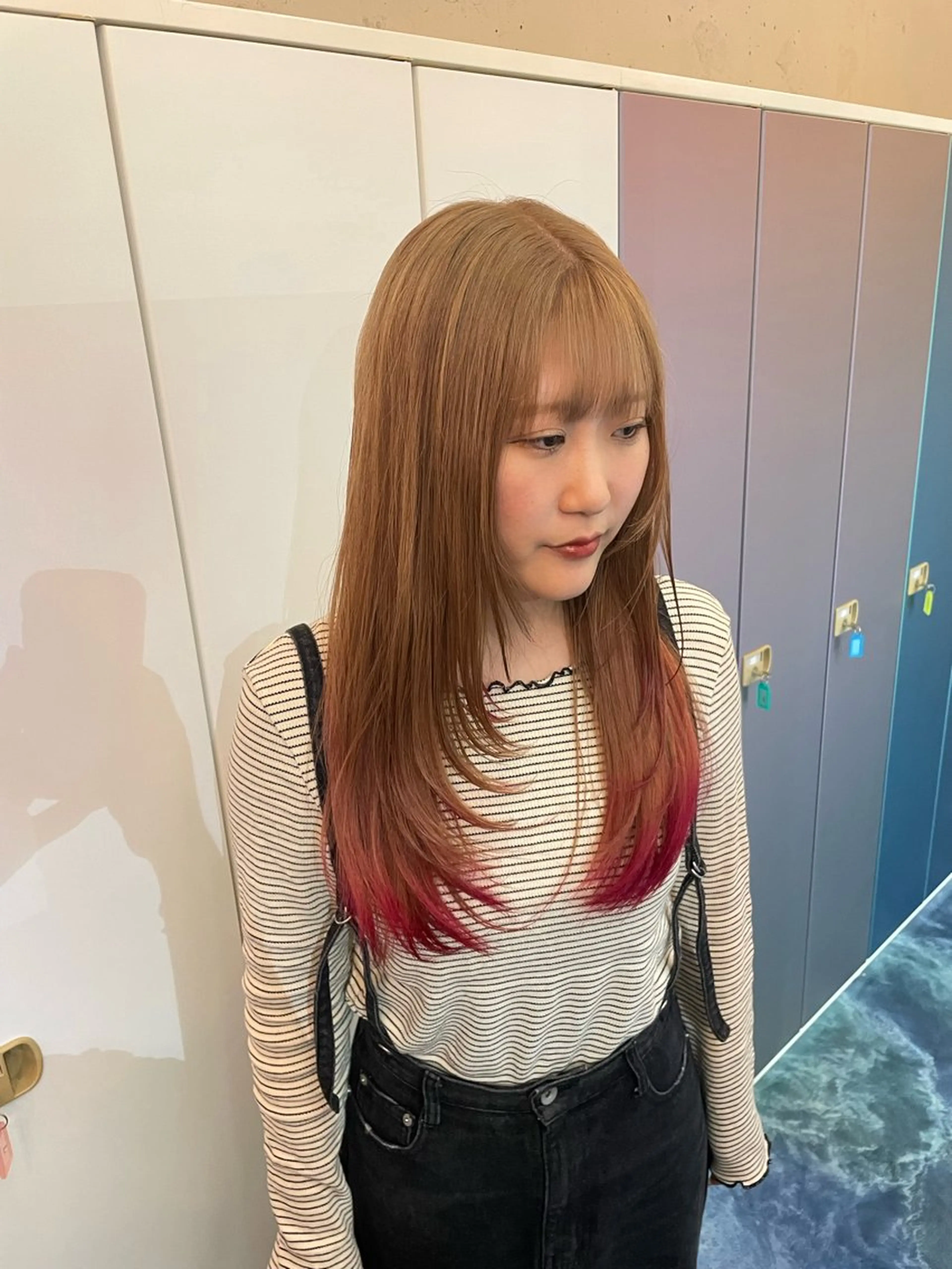 ロング ハイトーン/ボブ /Riimooaのヘアスタイル