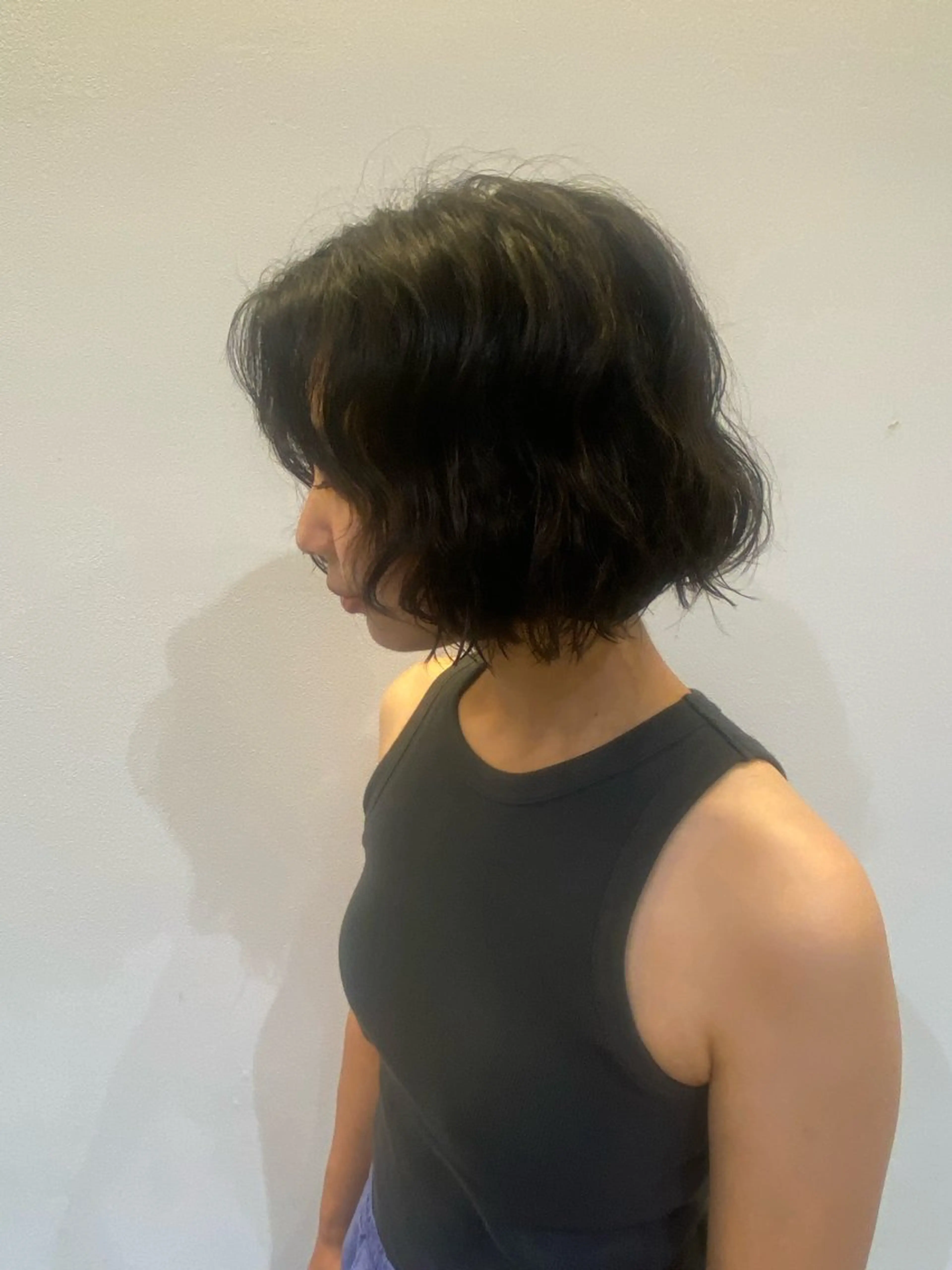 パーマ ボブ カット パーマ トリートメント ヘッドスパ 銀座/個室sh台 クラチ🌿のヘアスタイル