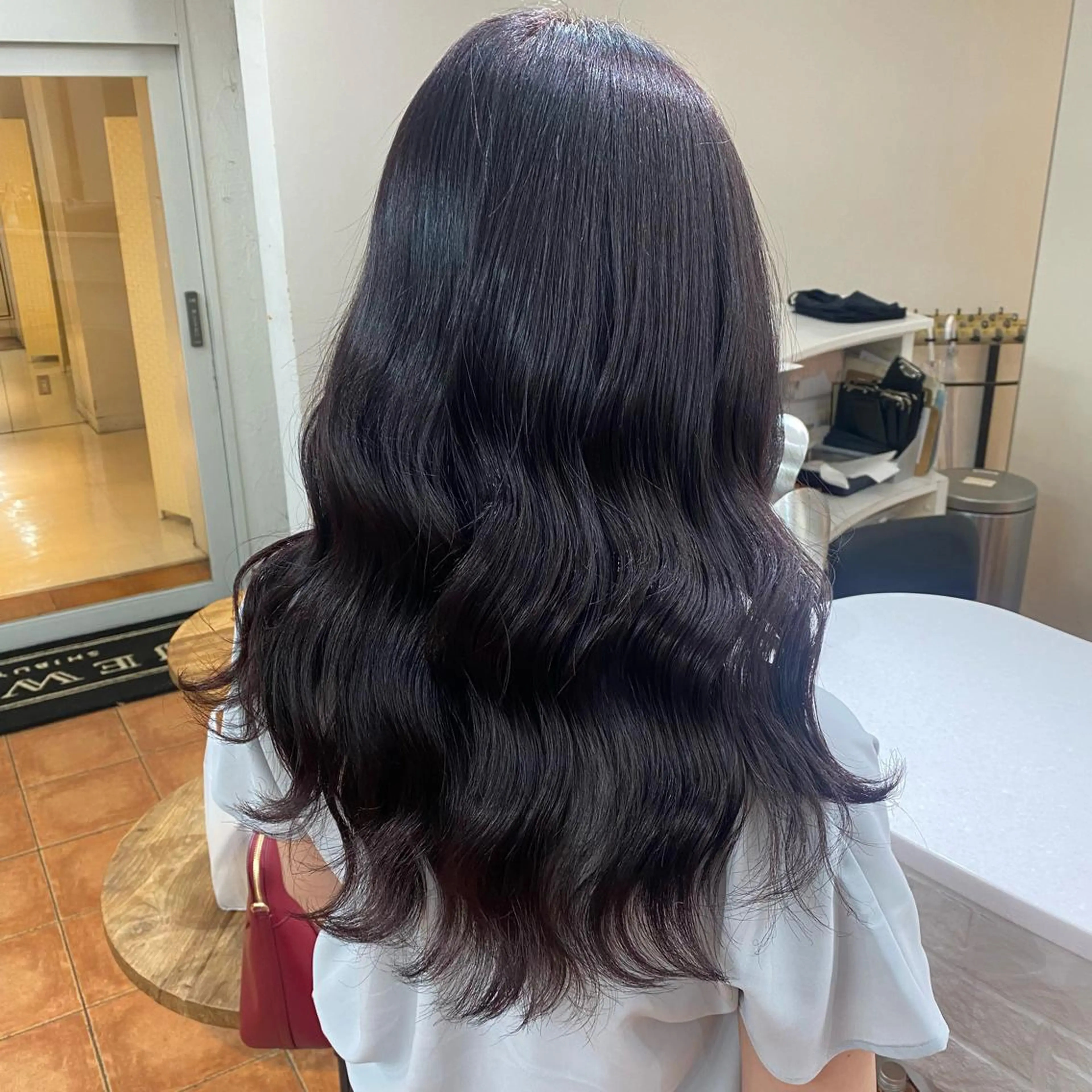 ロング カラー Miyu's所属・juri .のヘアスタイル