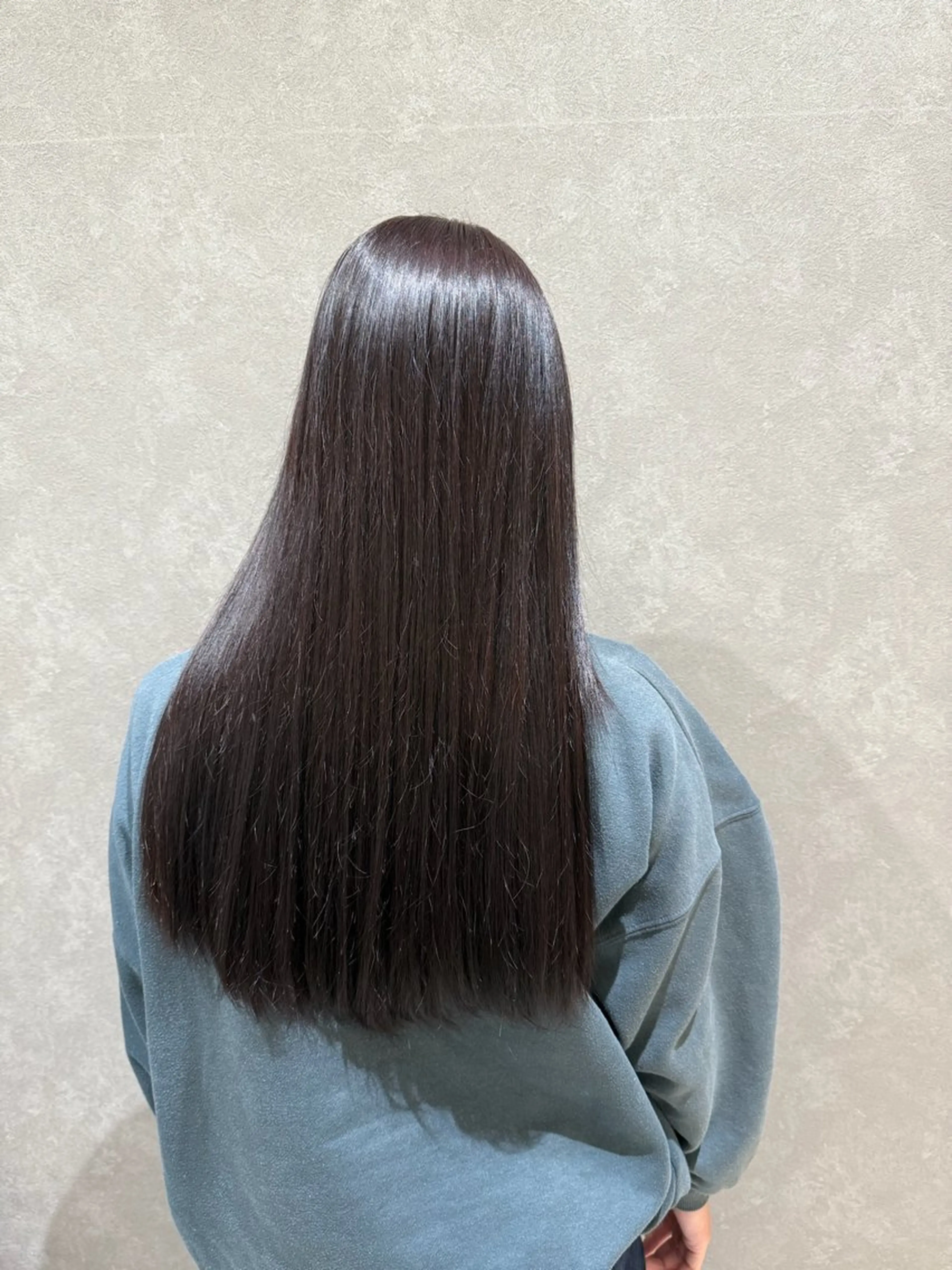 【最高級𝐀𝐮𝐣𝐮𝐚トリートメント付🎶】カット+カラー+𝐀𝐮𝐣𝐮𝐚トリートメントの写真