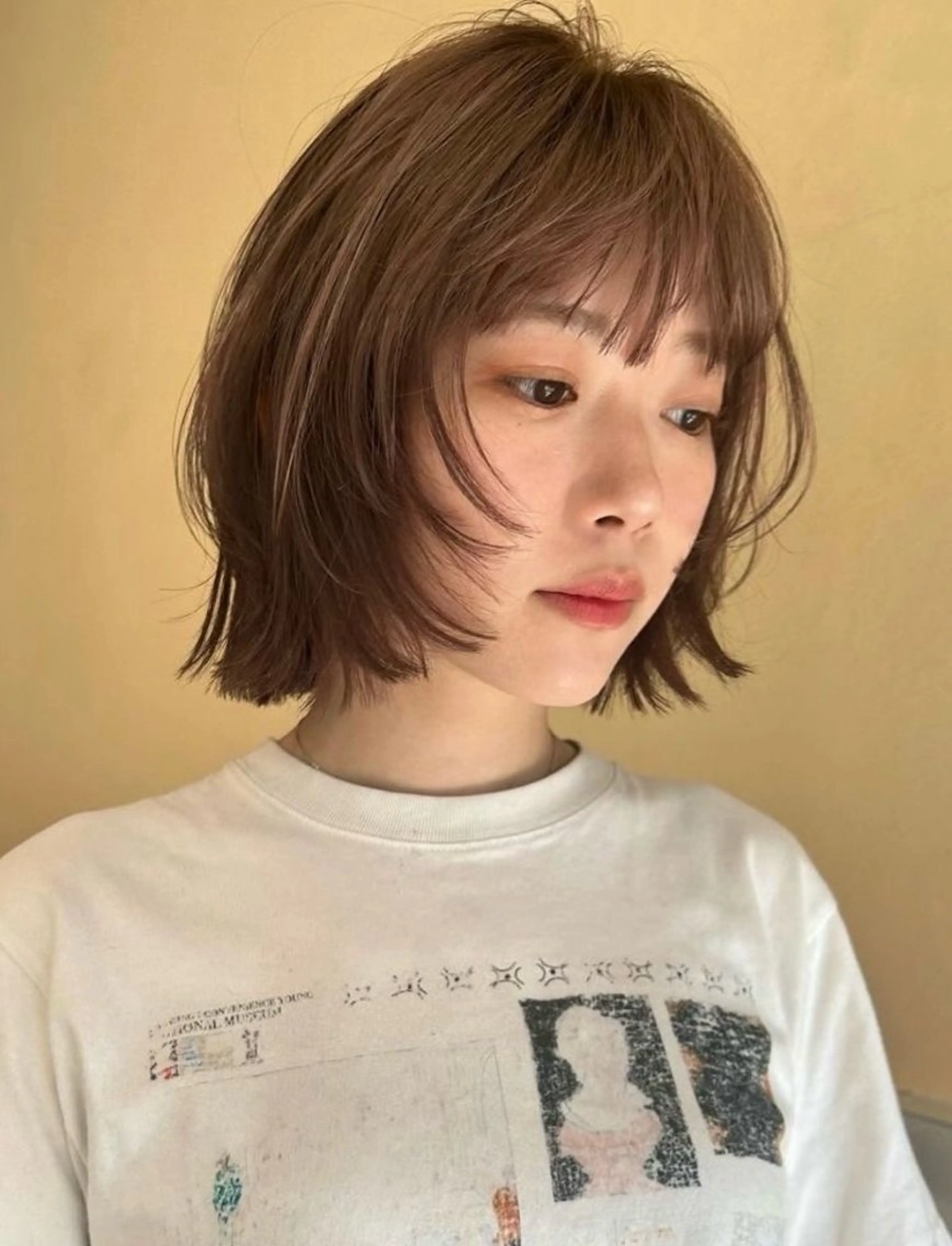 ショート miyu 透明感カラー/ボブのヘアスタイル