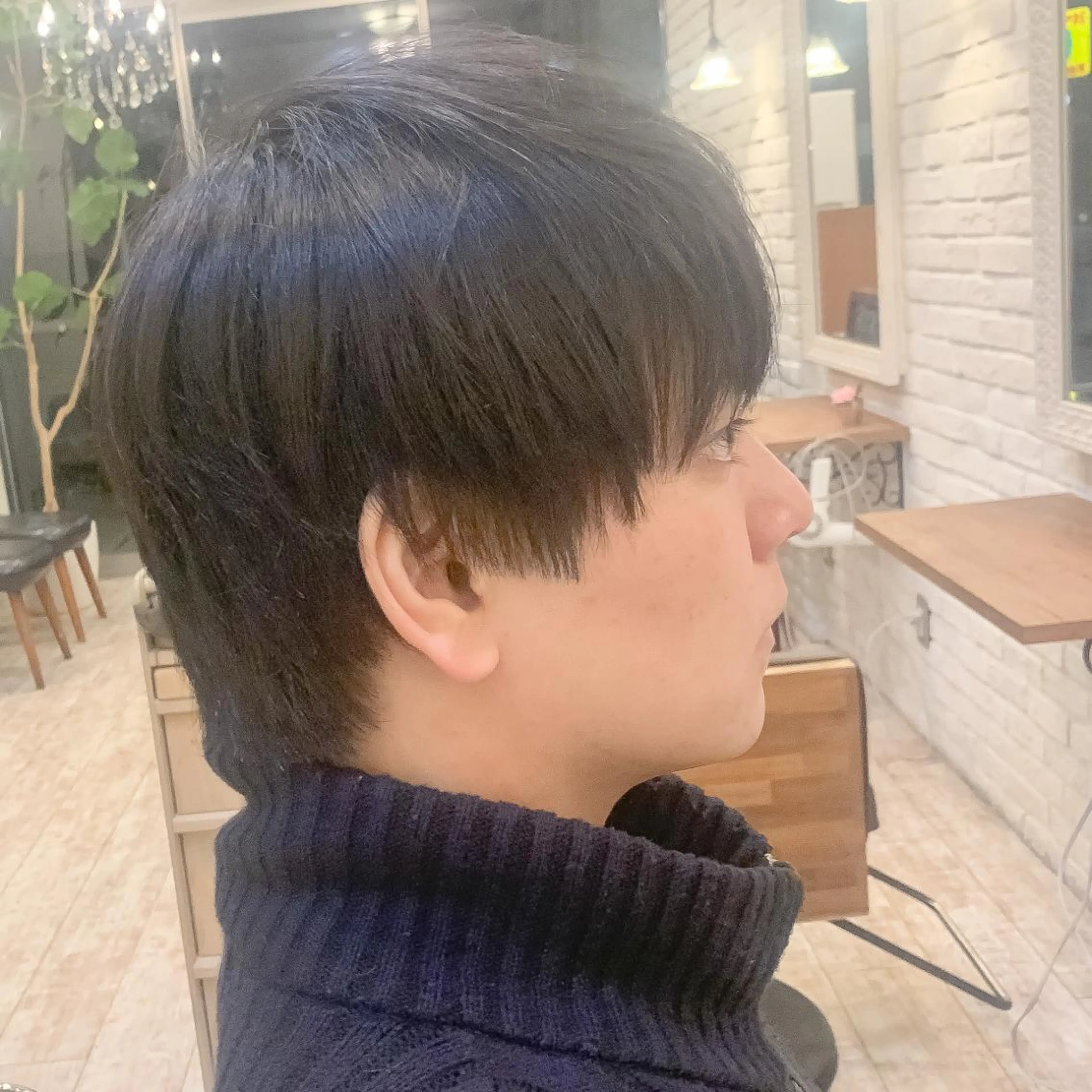 メンズ マッシュ SHANTi 飯塚 ヘアセット/髪質改善のヘアスタイル