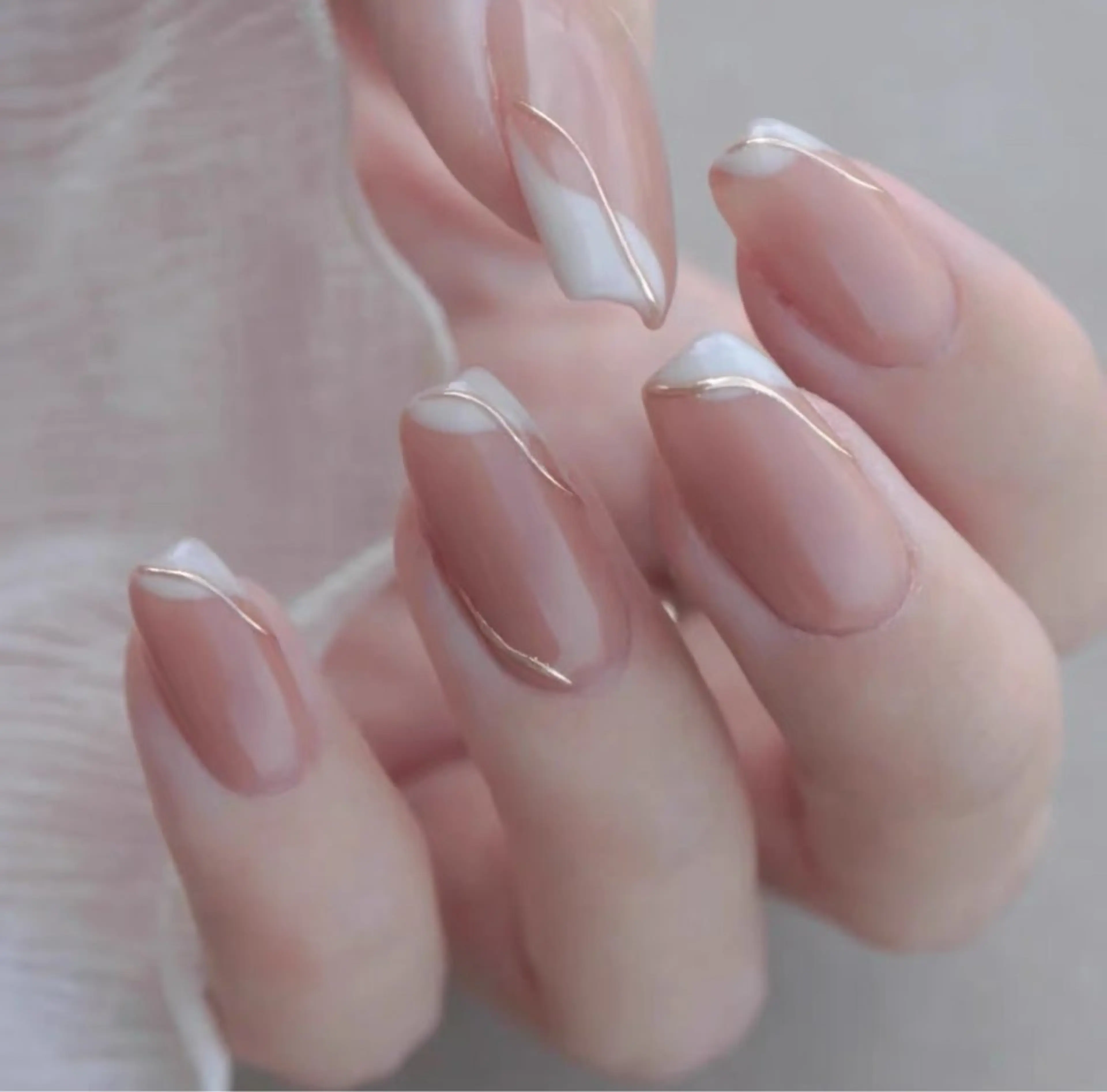 チップ長さだしシ*ンプル持ち込みデザイン7980円の写真