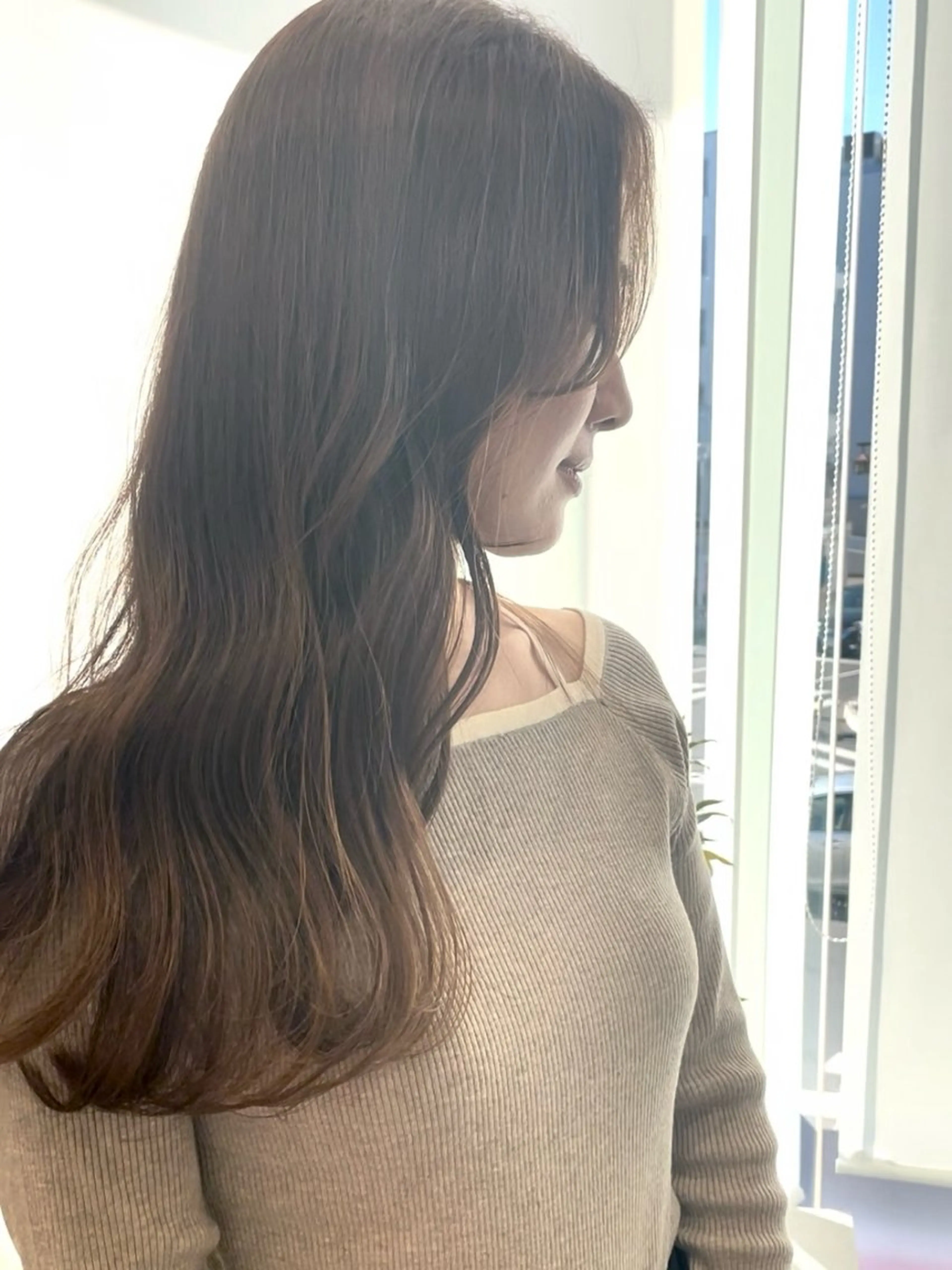 ロング カラー ブリーチ ダブルカラー ボブ 顔周りカット ヨシンモリ カット ヘッドスパ DECORA SORAN【本川越】所属・韓国/顔周り/ボブ/ ショート/大川陽太のヘアスタイル