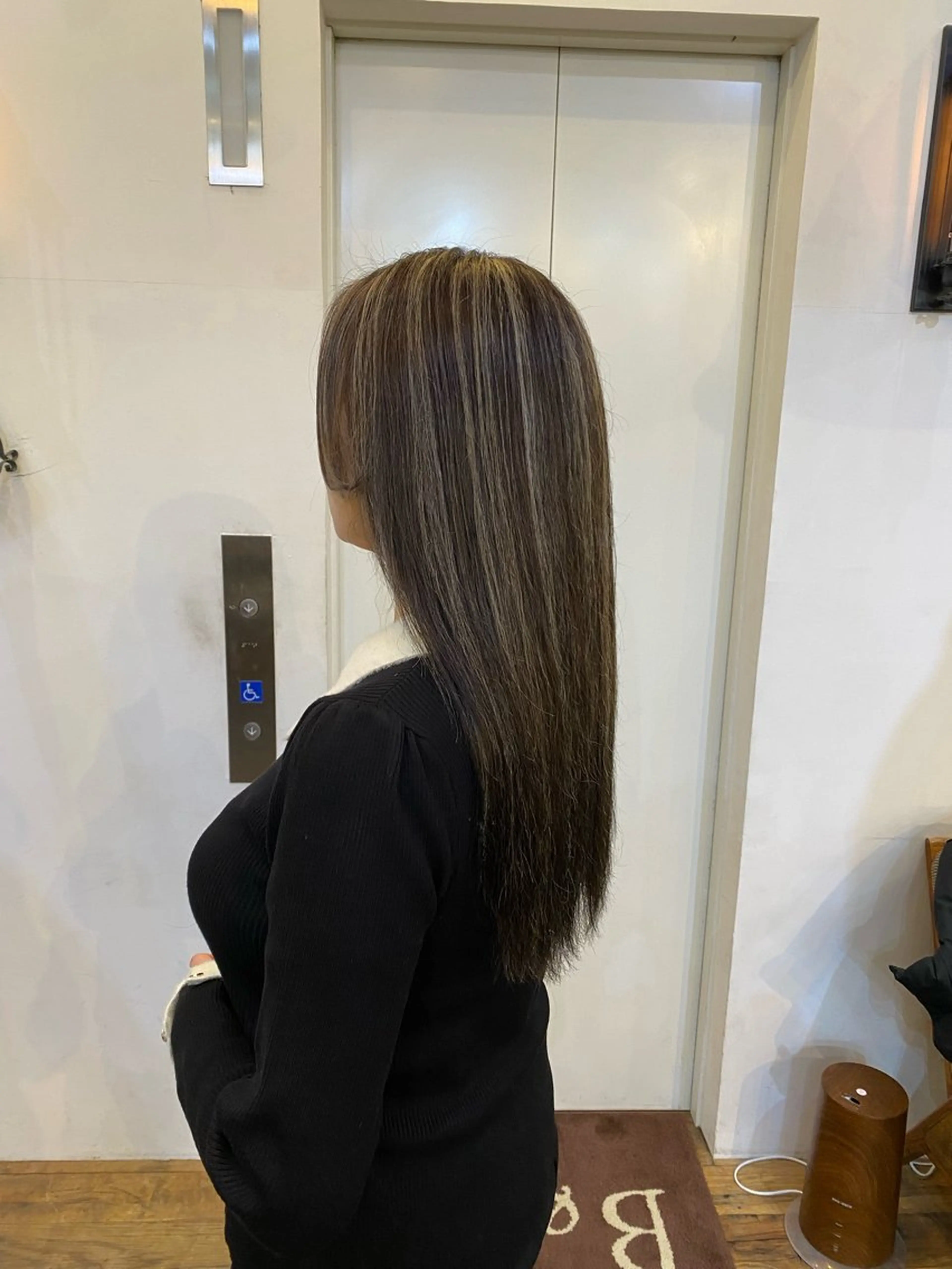 ロング Belle銀座並木通り店所属・井手草一朗/ パーマ/ハイライト◎のヘアスタイル