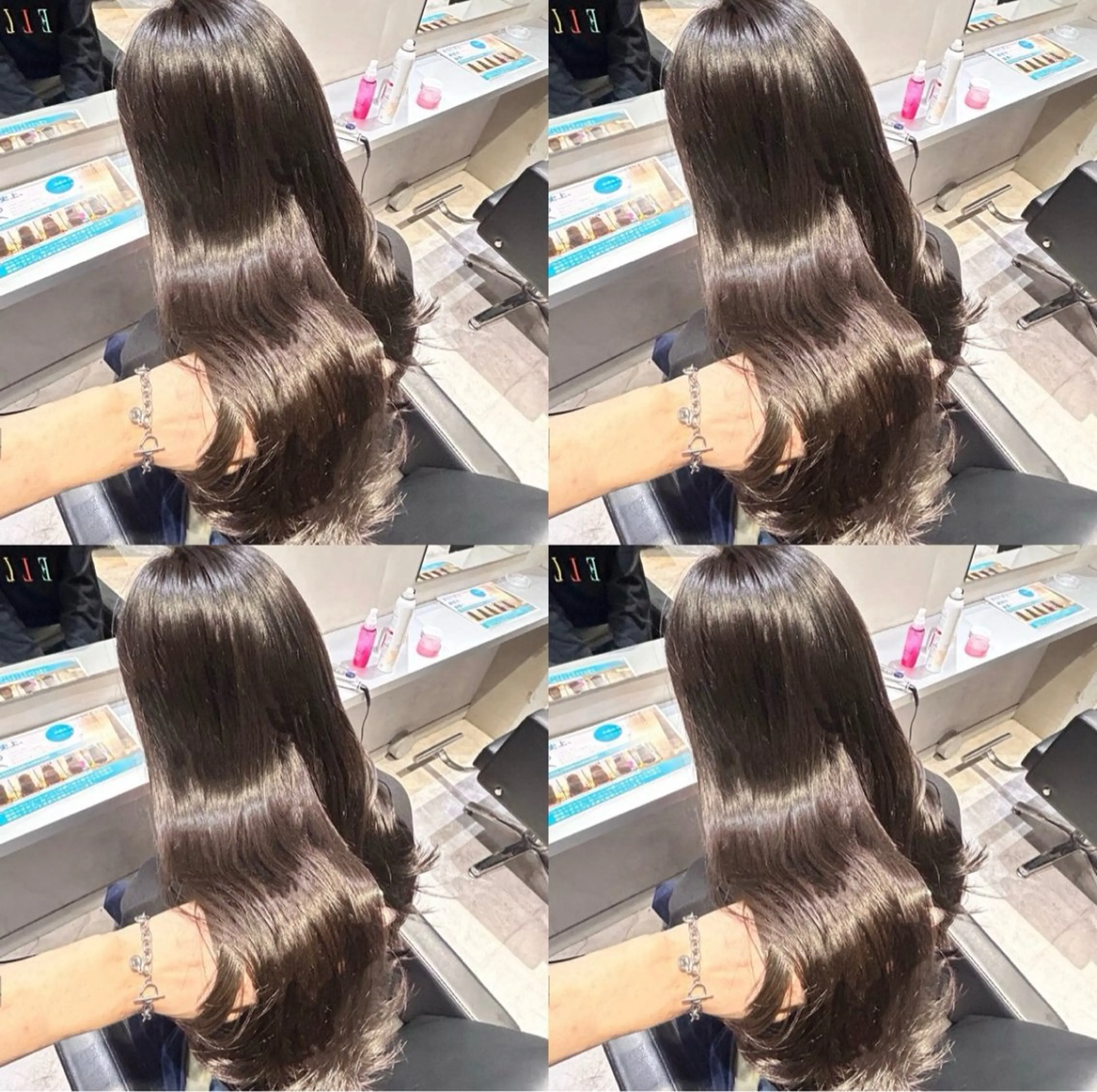 🔹プチ髪質改善🔹カット➕ケアカラー➕クイックメテオトリートメント【ロング限定/艶髪/美髪/韓国ヘア】の写真