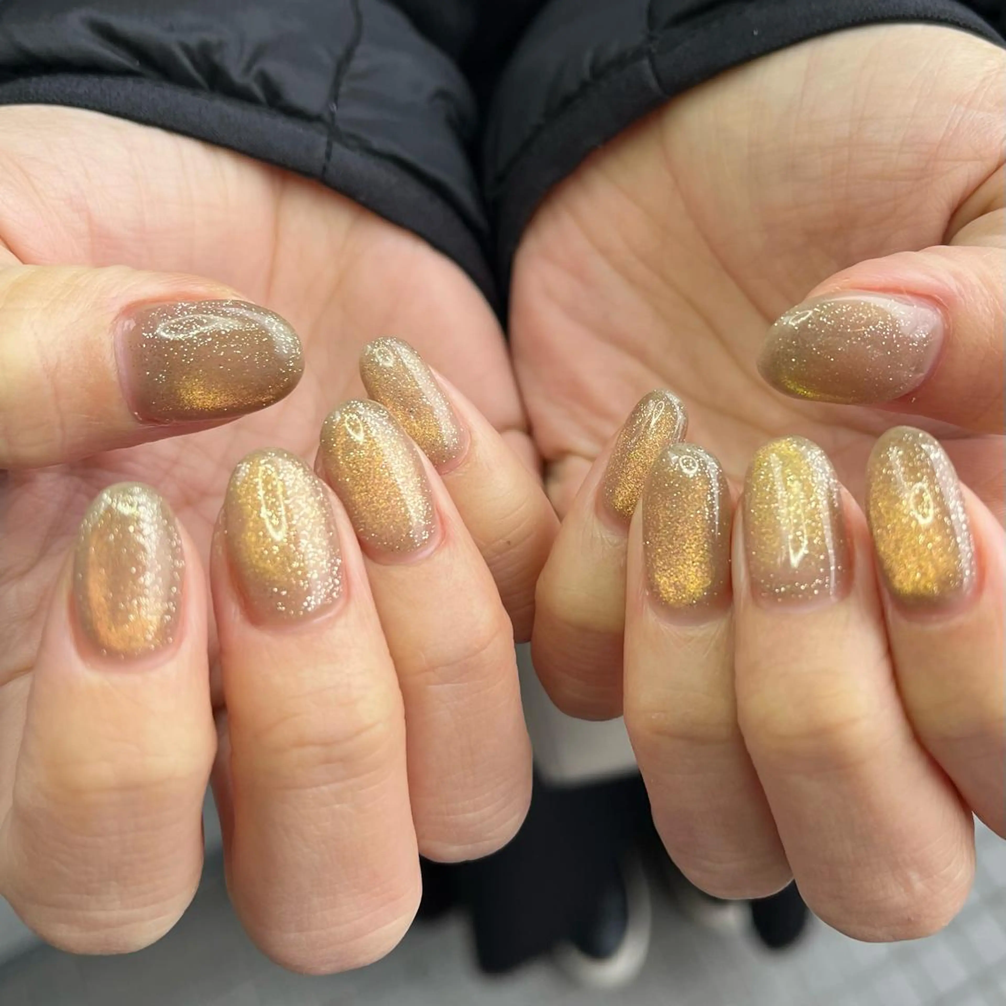 ネイル ハンドネイル 🤎Two ERI🤎のネイルデザイン