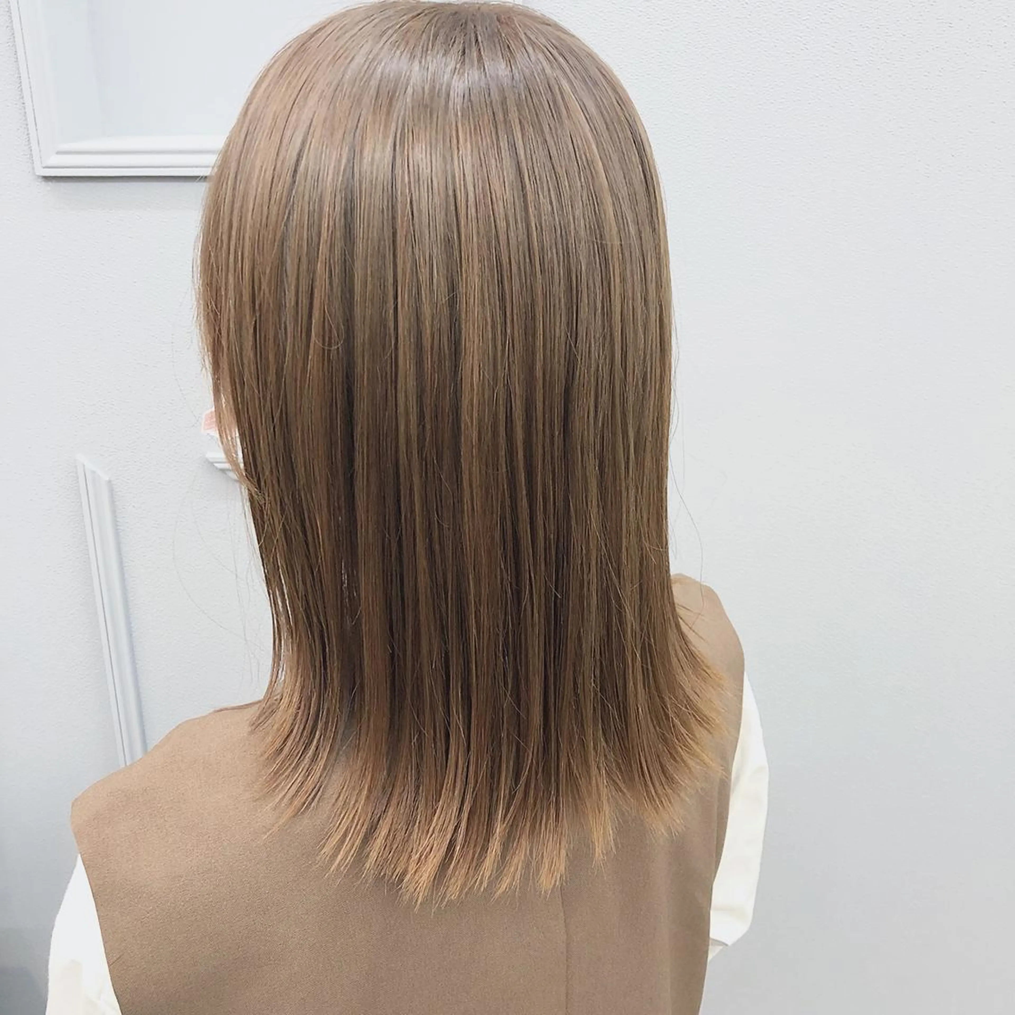 ミディアム カット ヘアカラー トリートメント [仙台髪質改善]小原 弘之のヘアスタイル