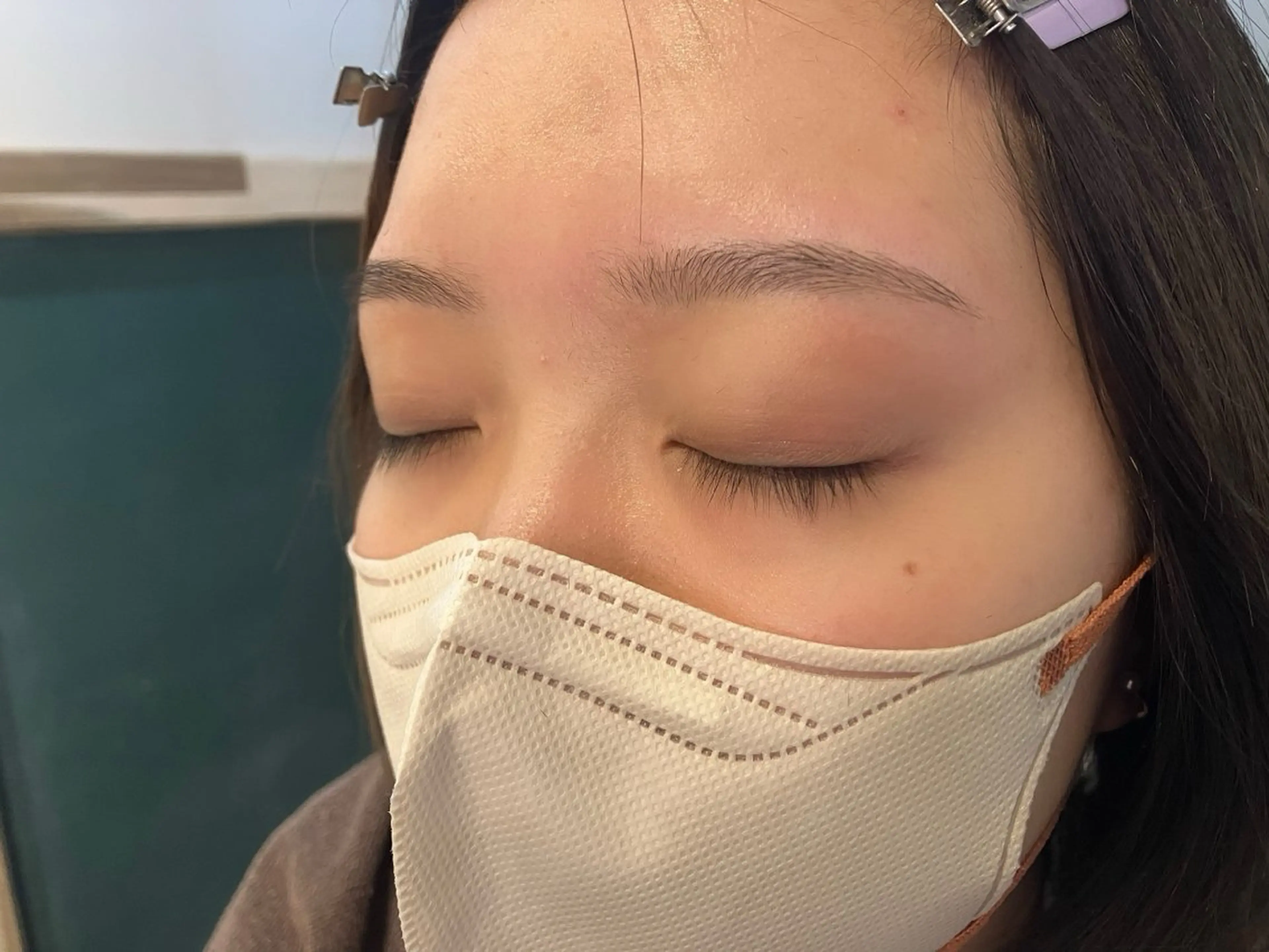 アイブロウ 眉毛ワックス脱毛 Hair&Make Nahoのマツエク・マツパデザイン