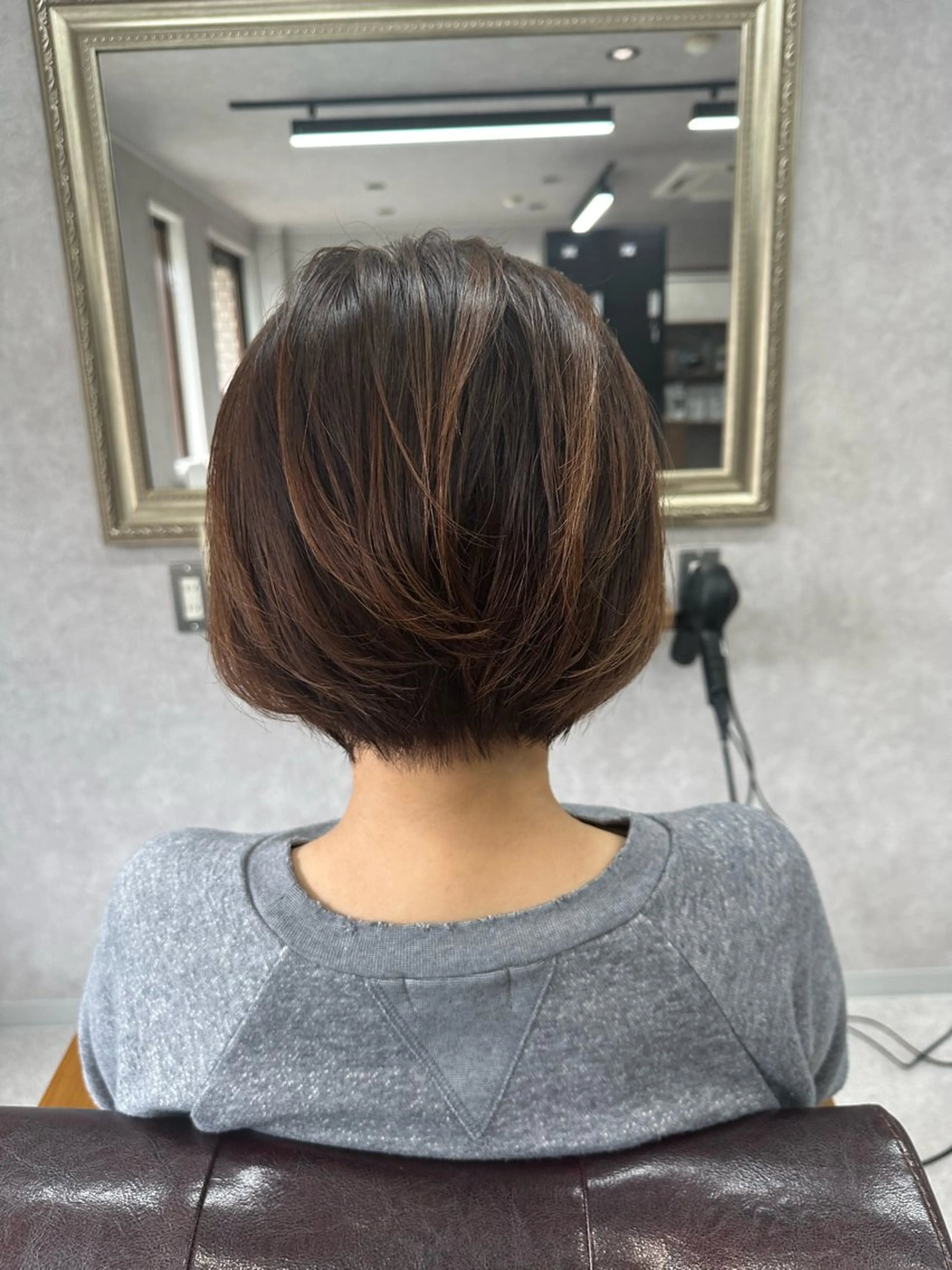 ショート カラー カット ヘアカラー パーマ 縮毛矯正 トリートメント Lien 深井店のヘアスタイル