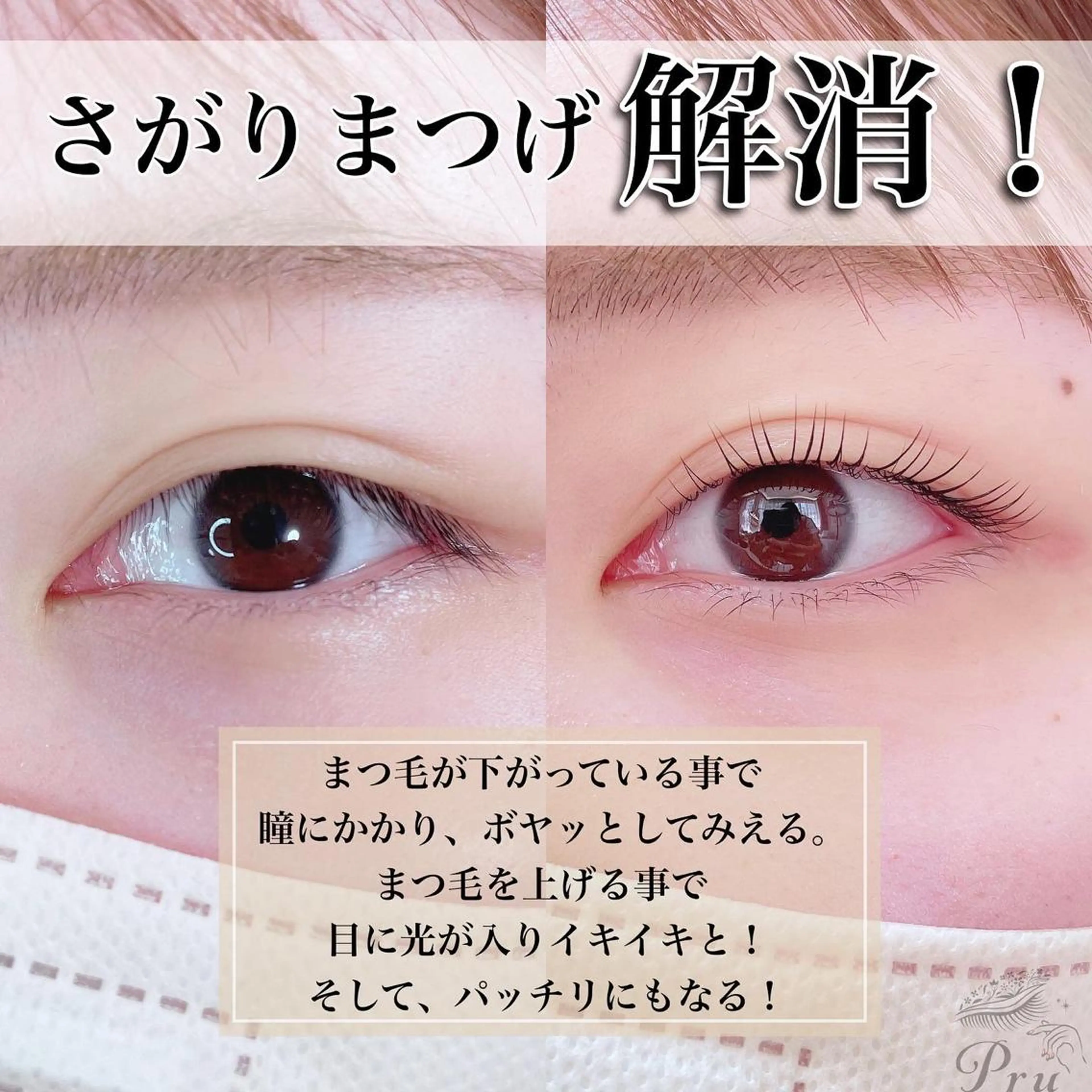 マツエク・マツパ マツパ プル eyelashのマツエク・マツパデザイン