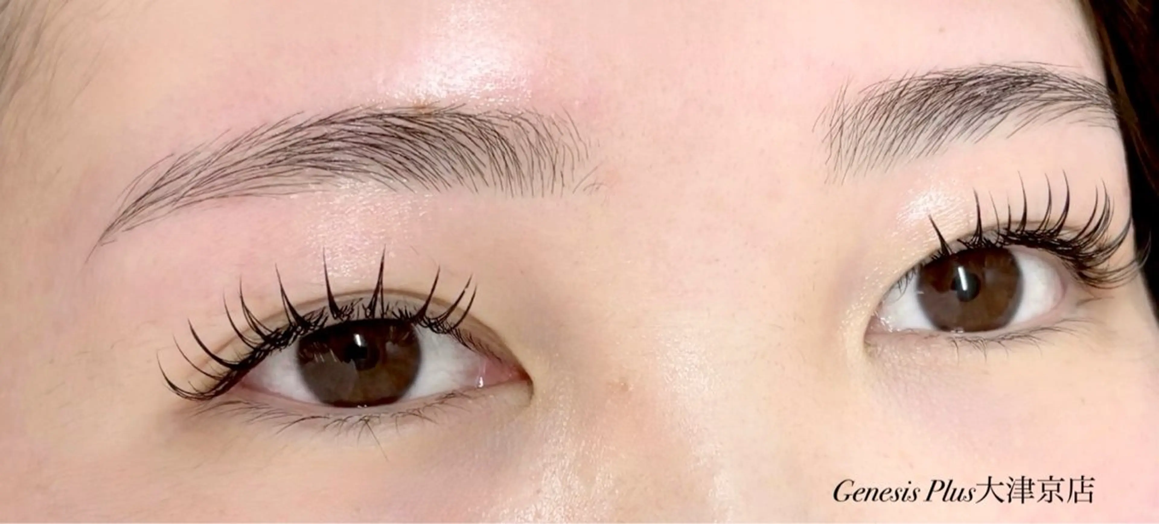 マツエク・マツパ フラットラッシュ Genesis Plus大津京店のマツエク・マツパデザイン