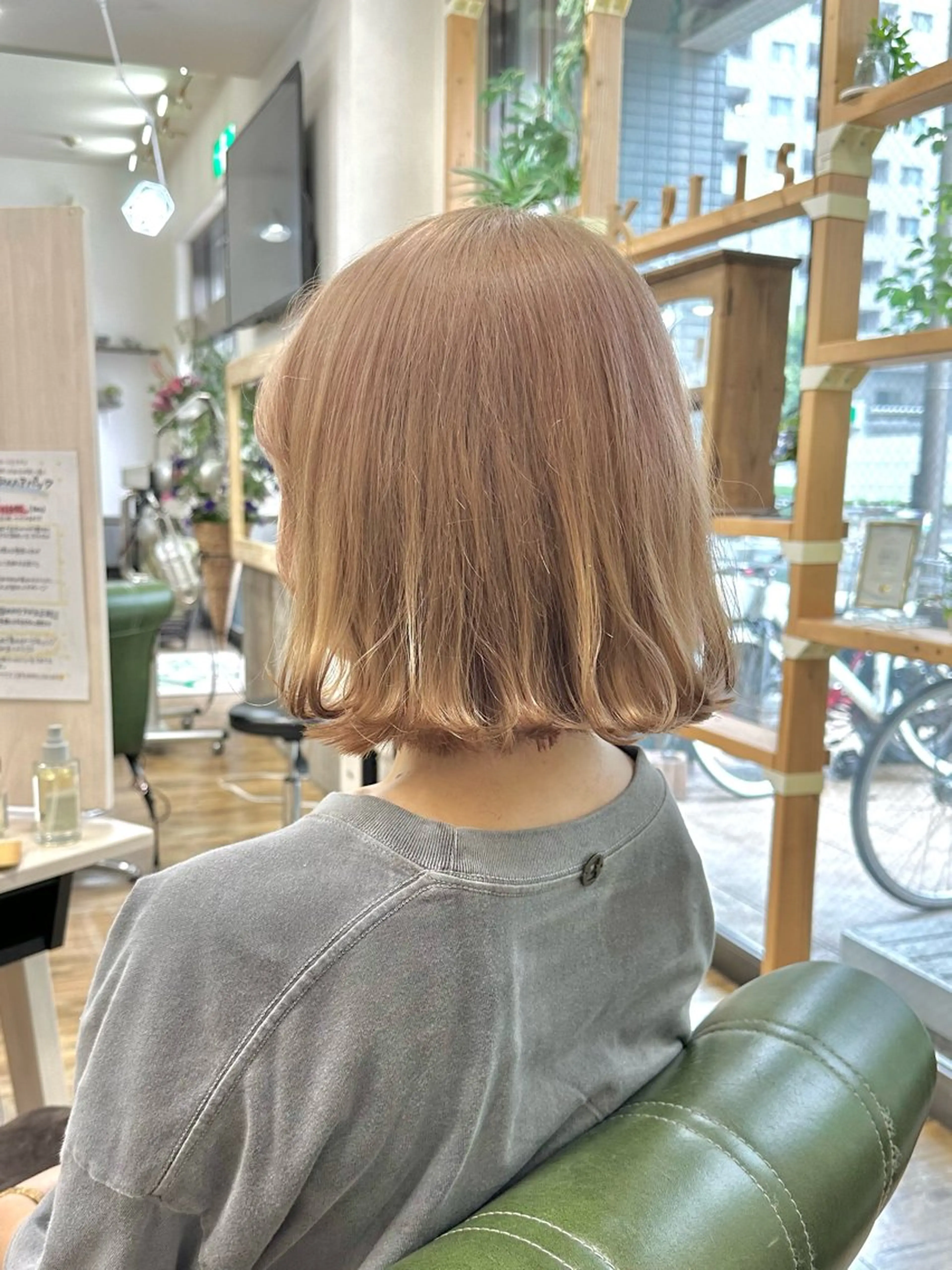 ✨ヘアセットも簡単🪄自然な外ハネボブカットの写真