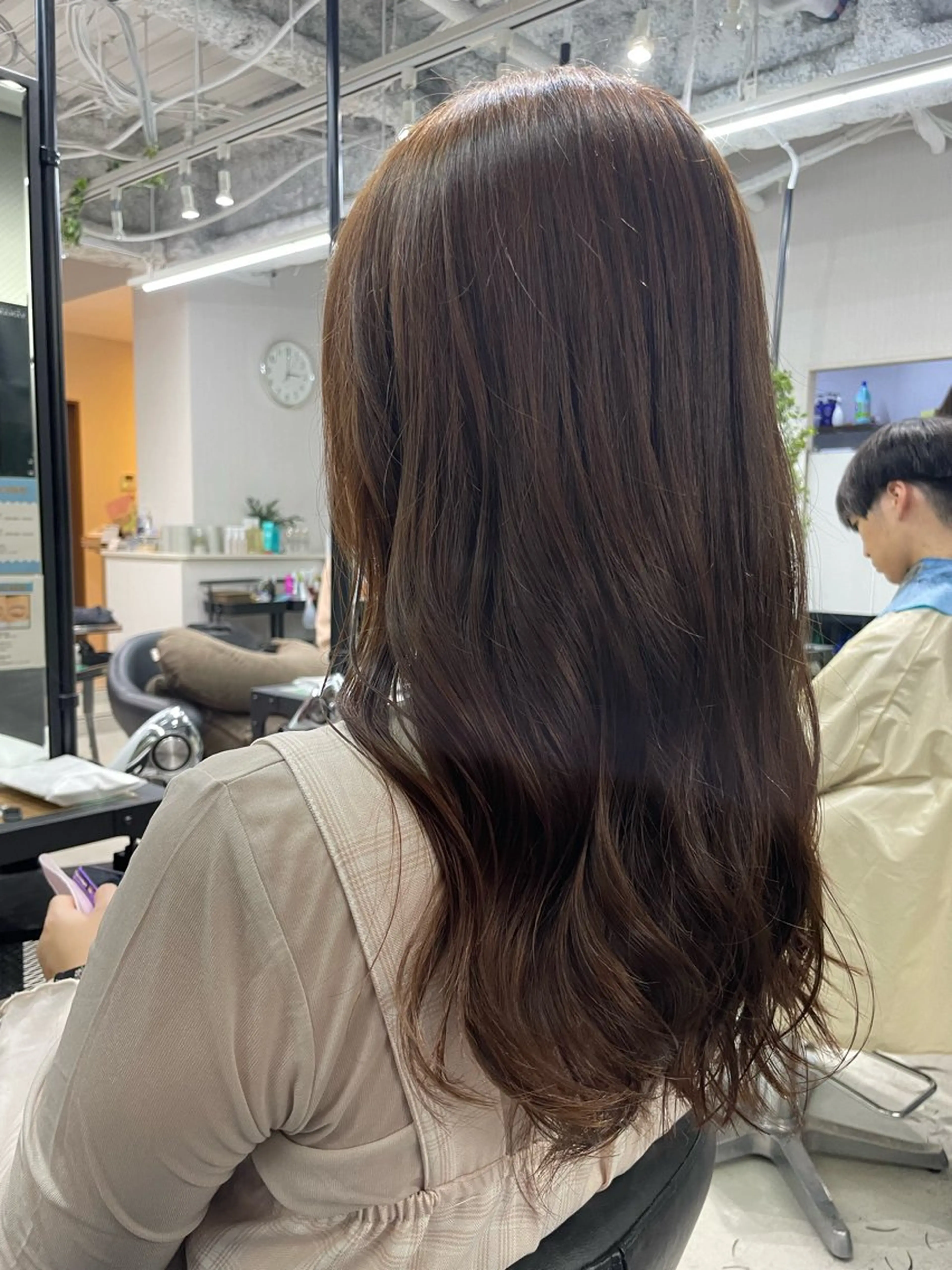 ロング s mのヘアスタイル