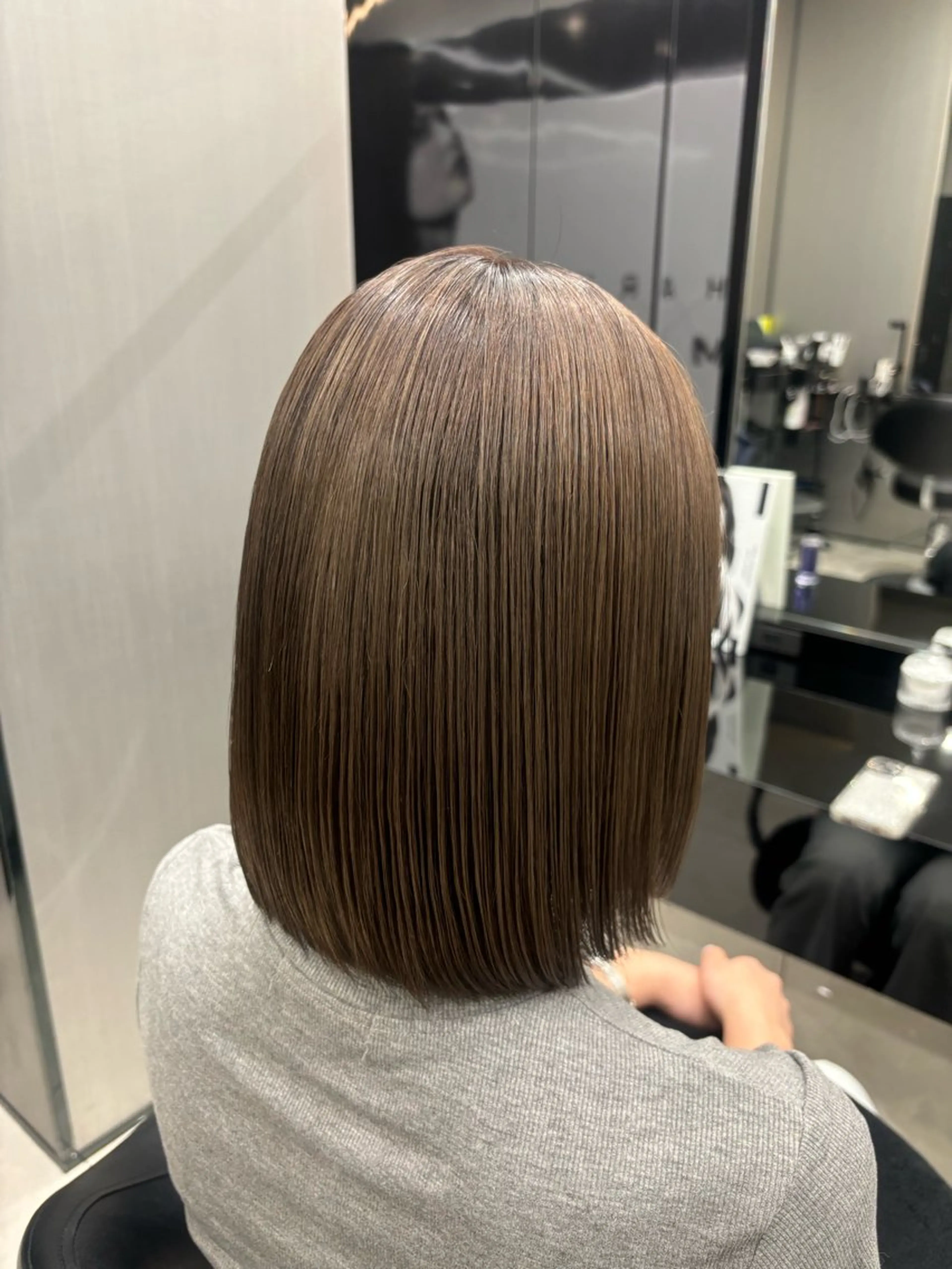 ミディアム ヘアカラー 山本 優太のヘアスタイル