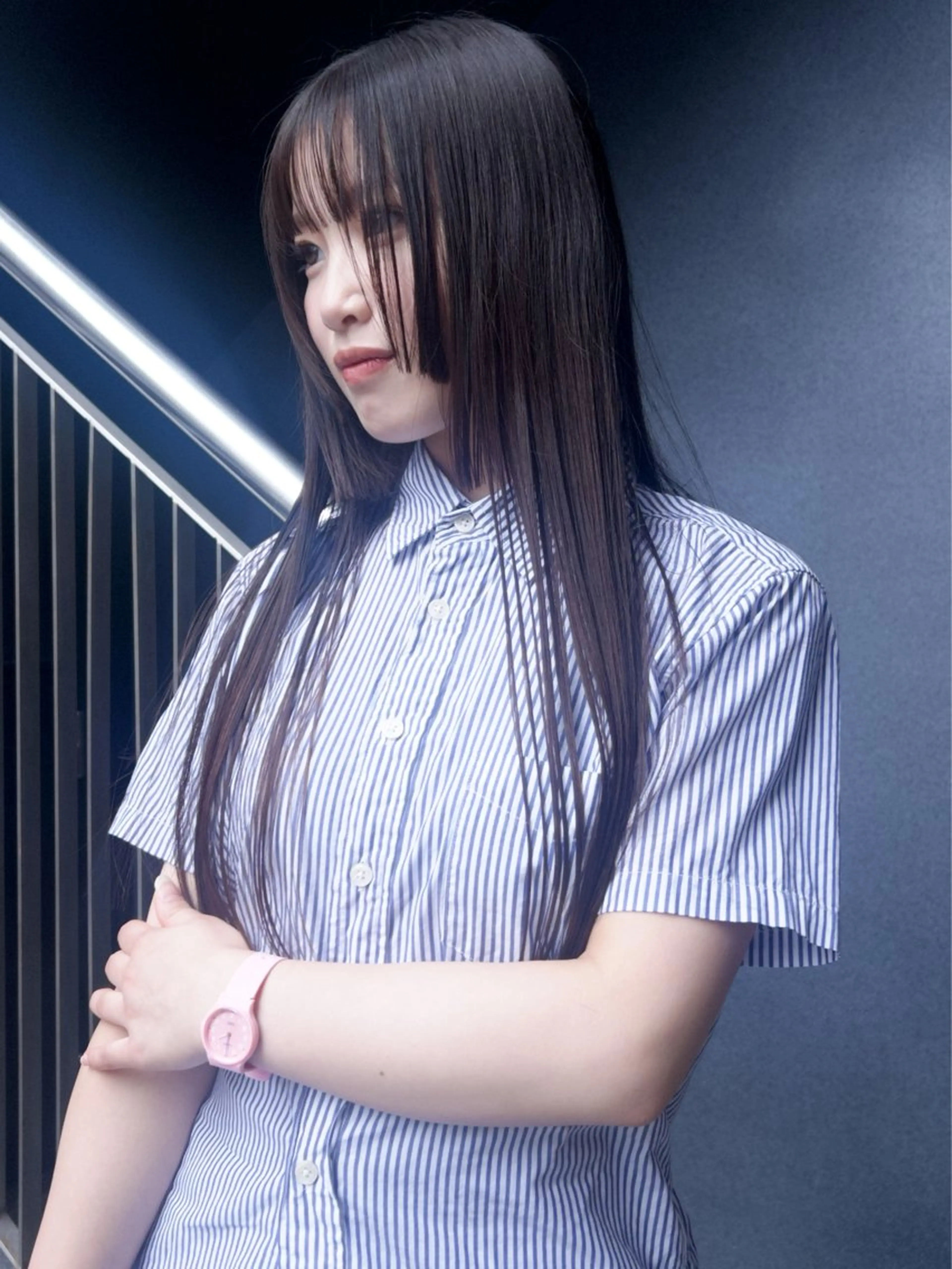 ロング Hashimoto Azusaのヘアスタイル