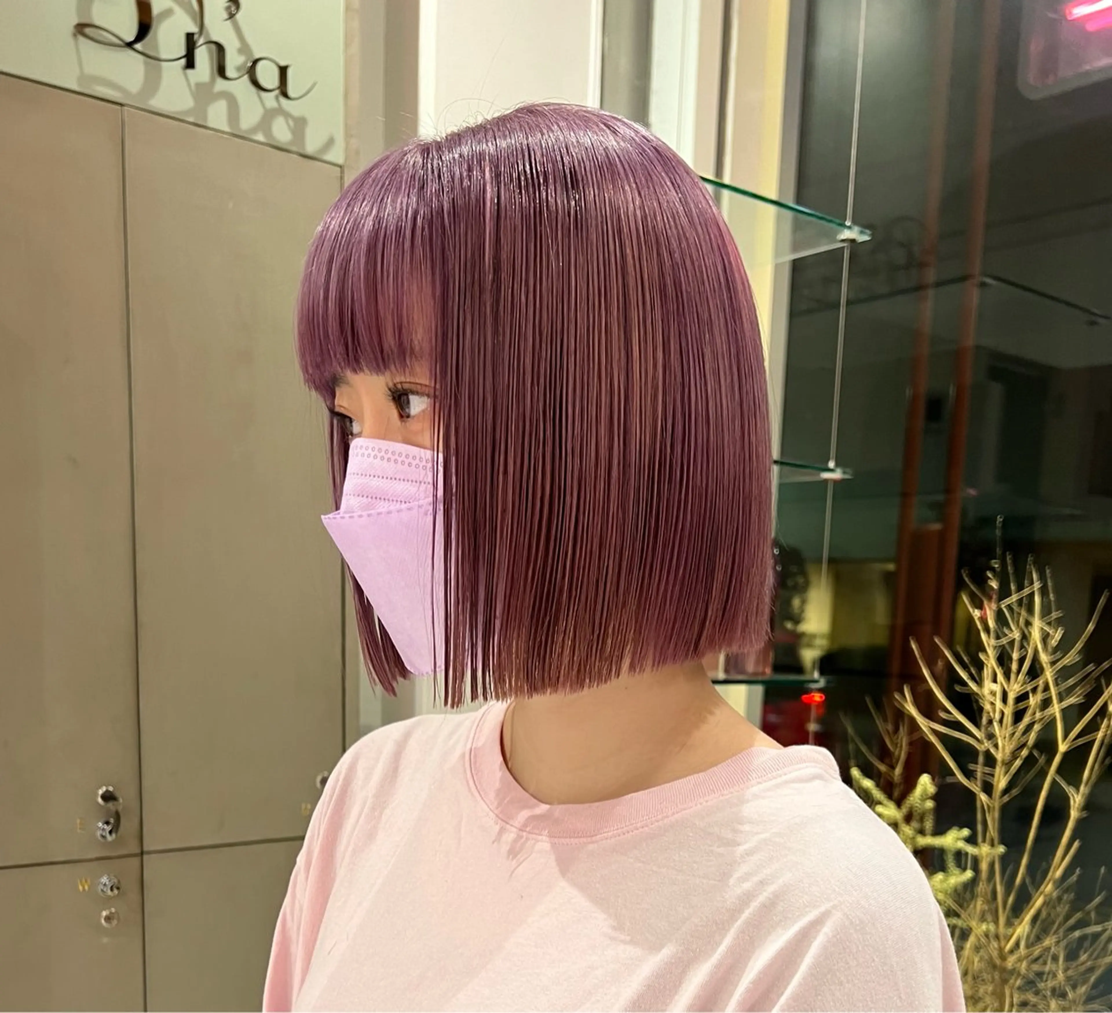 【1日1名様限定🙌🏻】✂️ボブカット＋艶々Aujua lightトリートメント🌟の写真