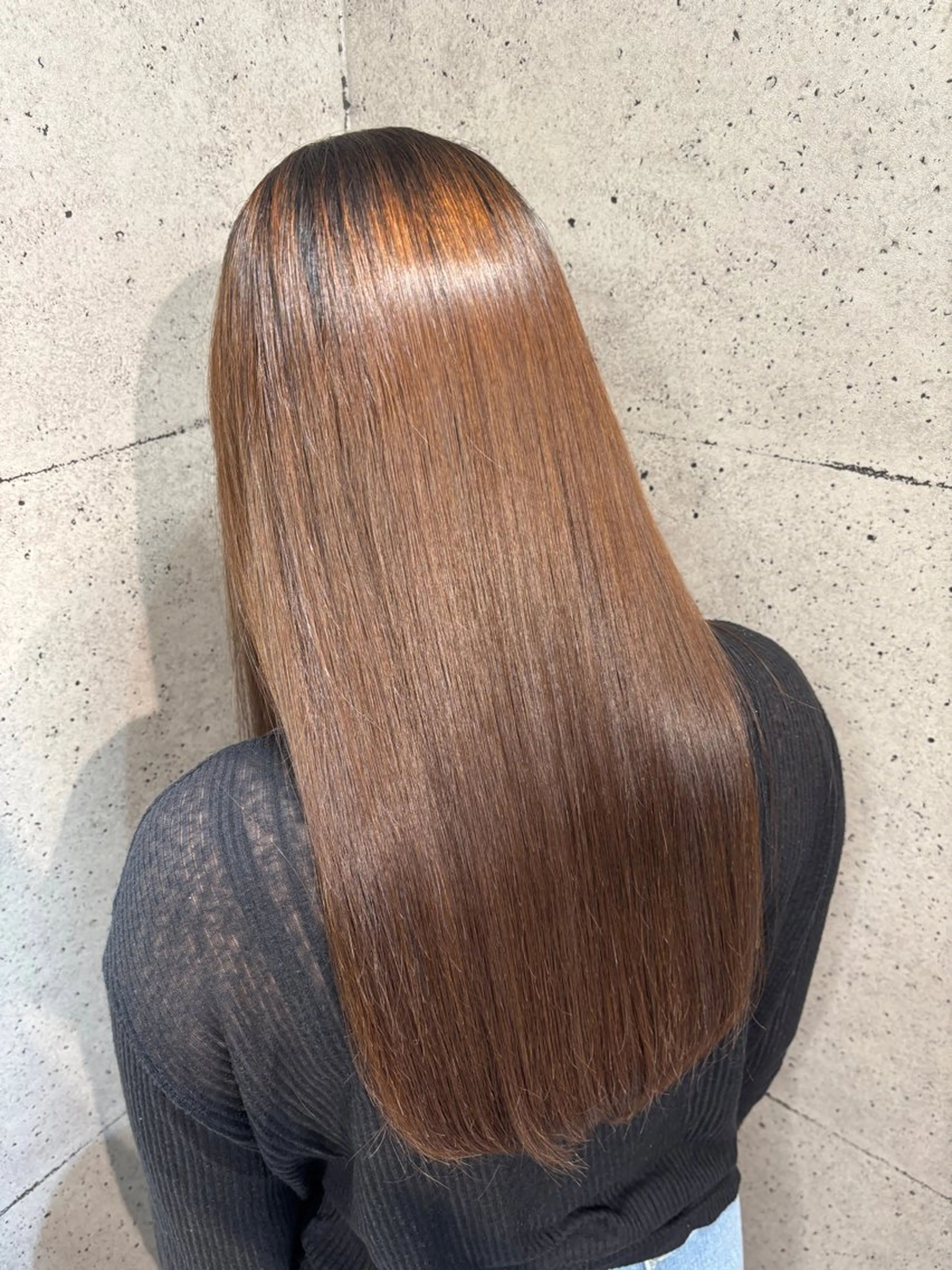 ロング カット 縮毛矯正 トリートメント 🍬東中野/髪質改善 /さつー🍬のヘアスタイル