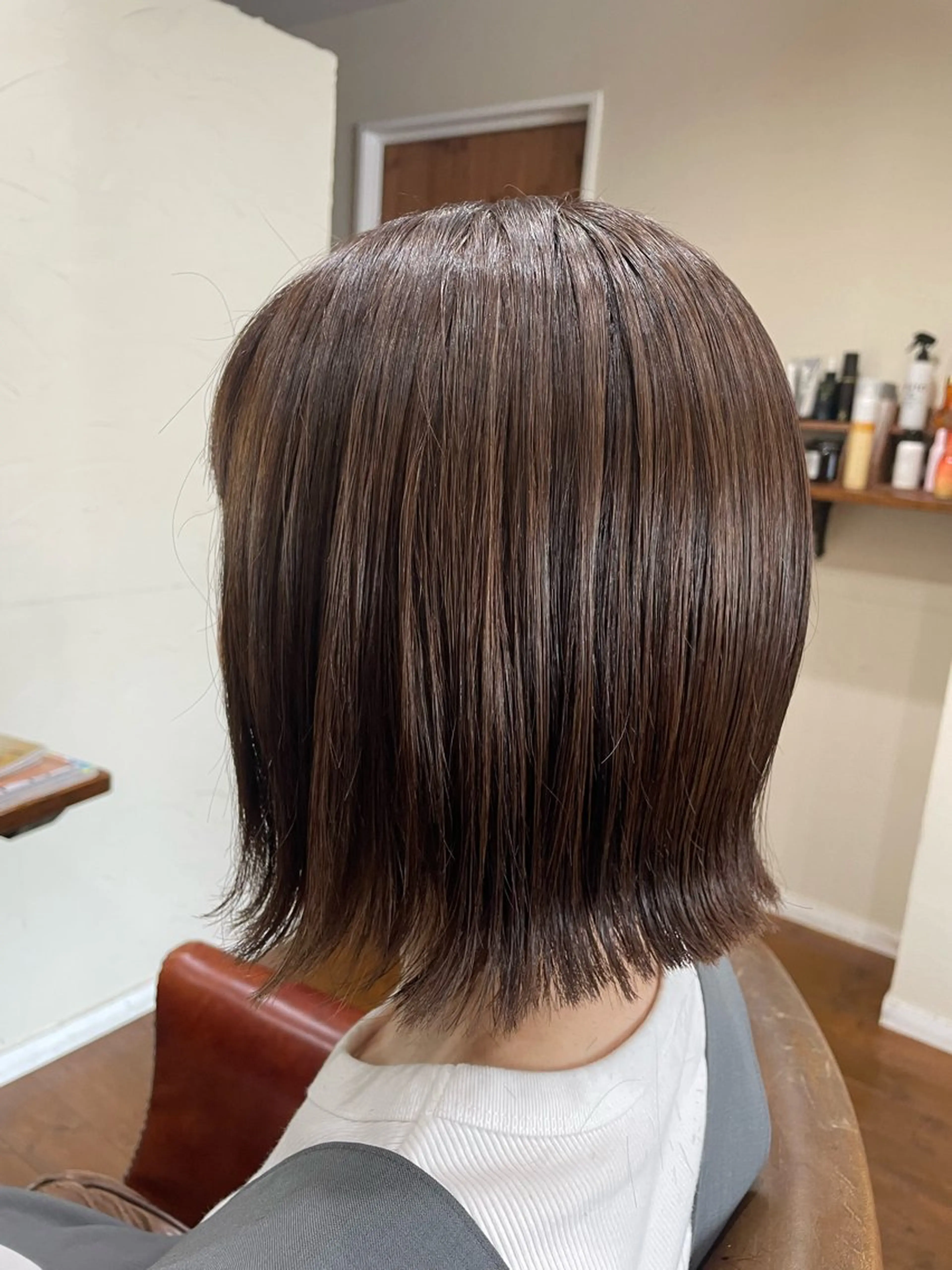 平日ご来店限定❗️初回と2回目のお客様⭐️美髪カラー提案🌿【カラー＋クイック質感トリートメント】（ブロー込）の写真