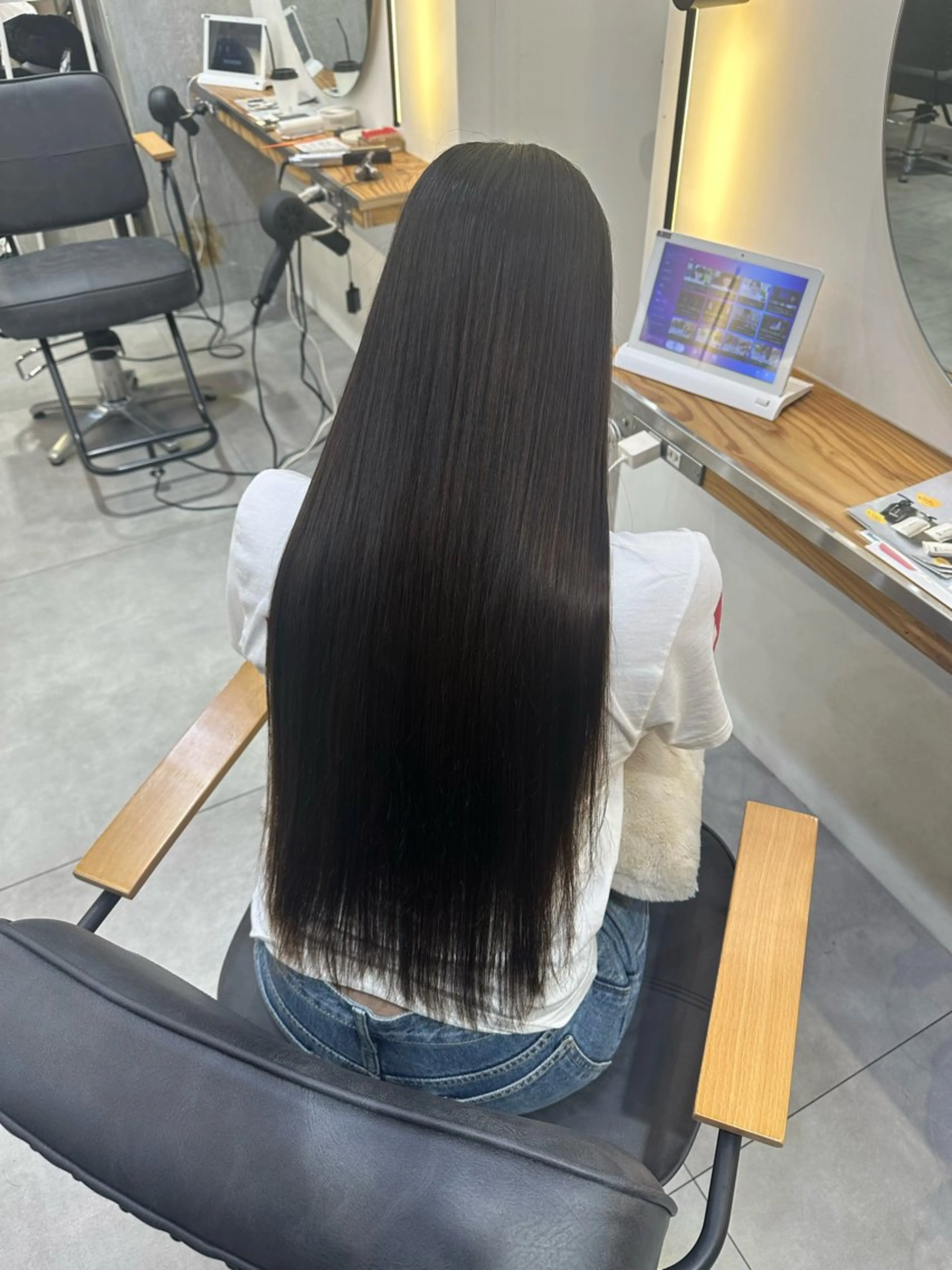 ミディアム 縮毛矯正 リキ/縮毛矯正🫧 /メンズカット💈のヘアスタイル