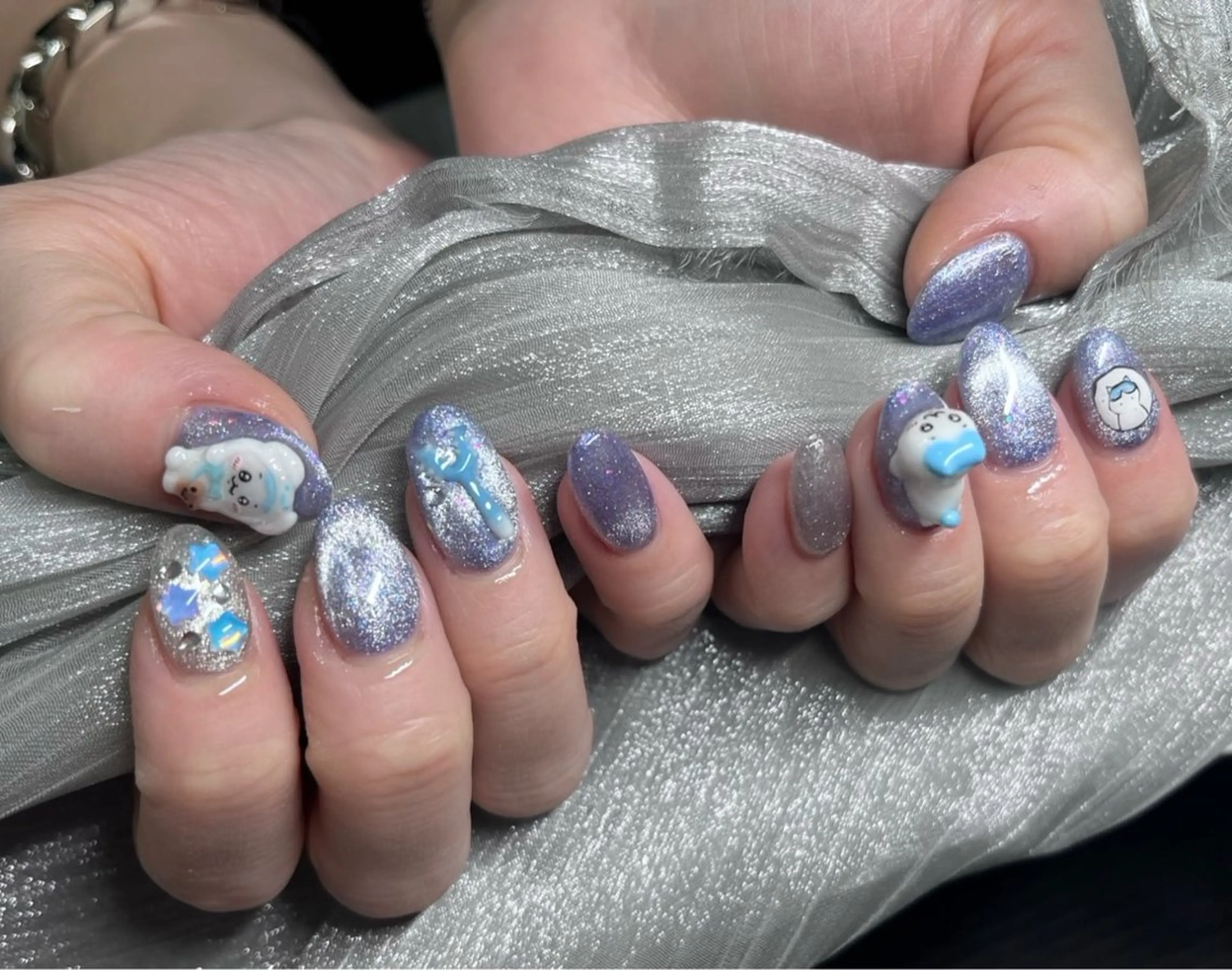 要事前DM【Handキャラパーツ】作成パーツ×2+ワンカラー《3日前予約必須》 オフなしの写真