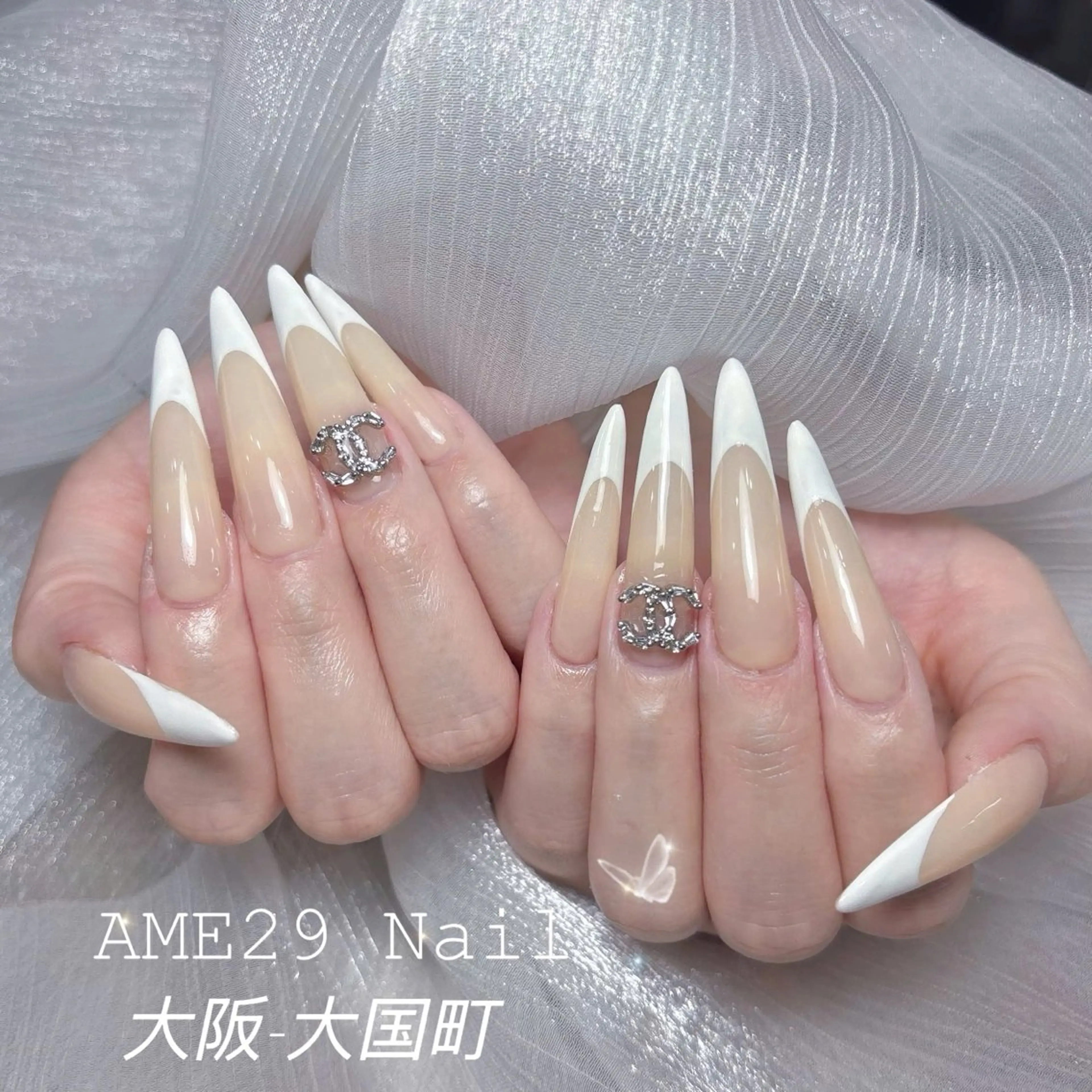 ネイル ジェルネイル ガーリー キラキラネイル 韓国ネイル ピンク AME29 Nail ネイルサロンのネイルデザイン