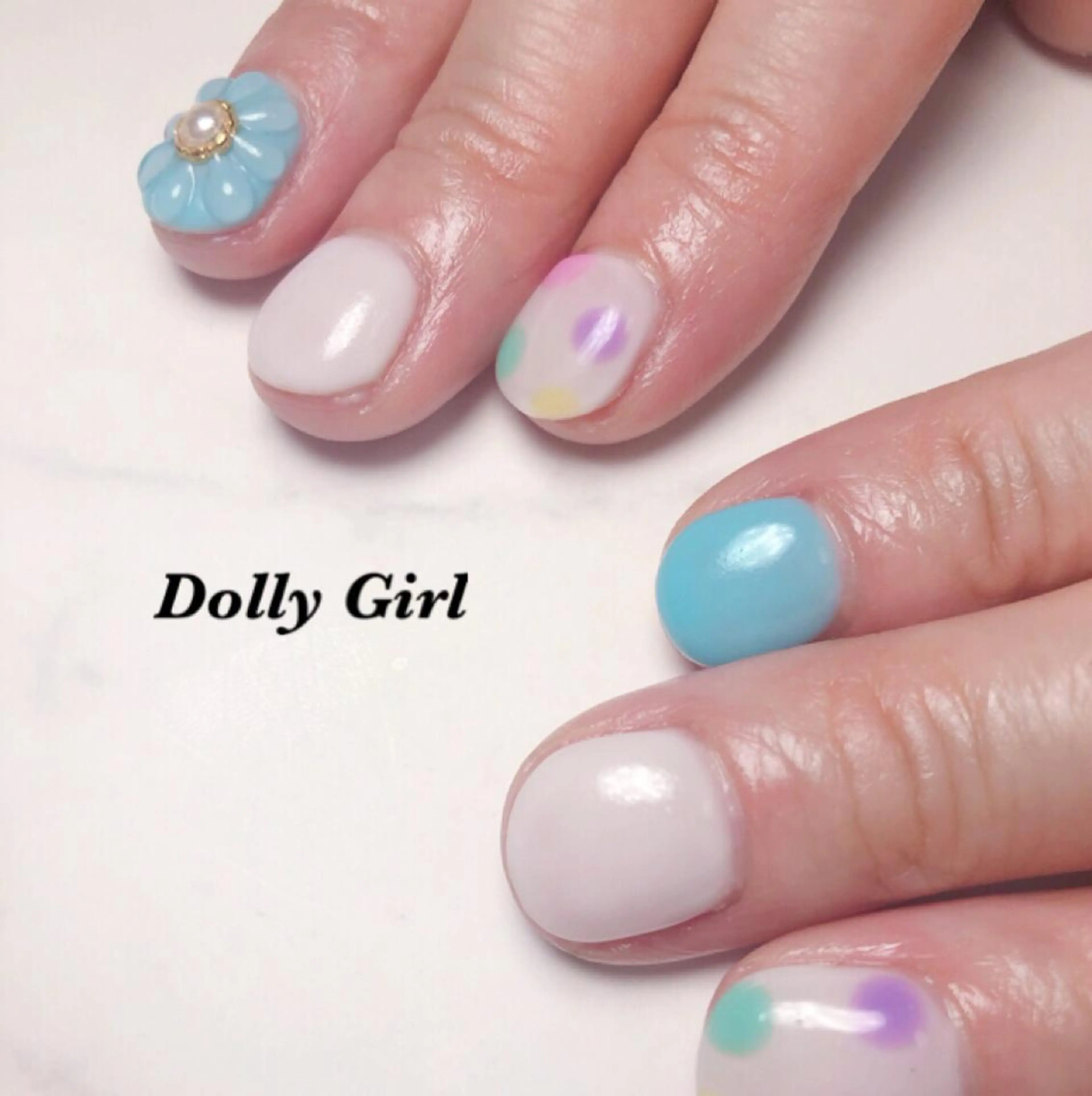 ネイル 個室ネイルサロンDolly  Girl〜ドーリーガール〜所属・DollyGirl KYOKOのネイルデザイン