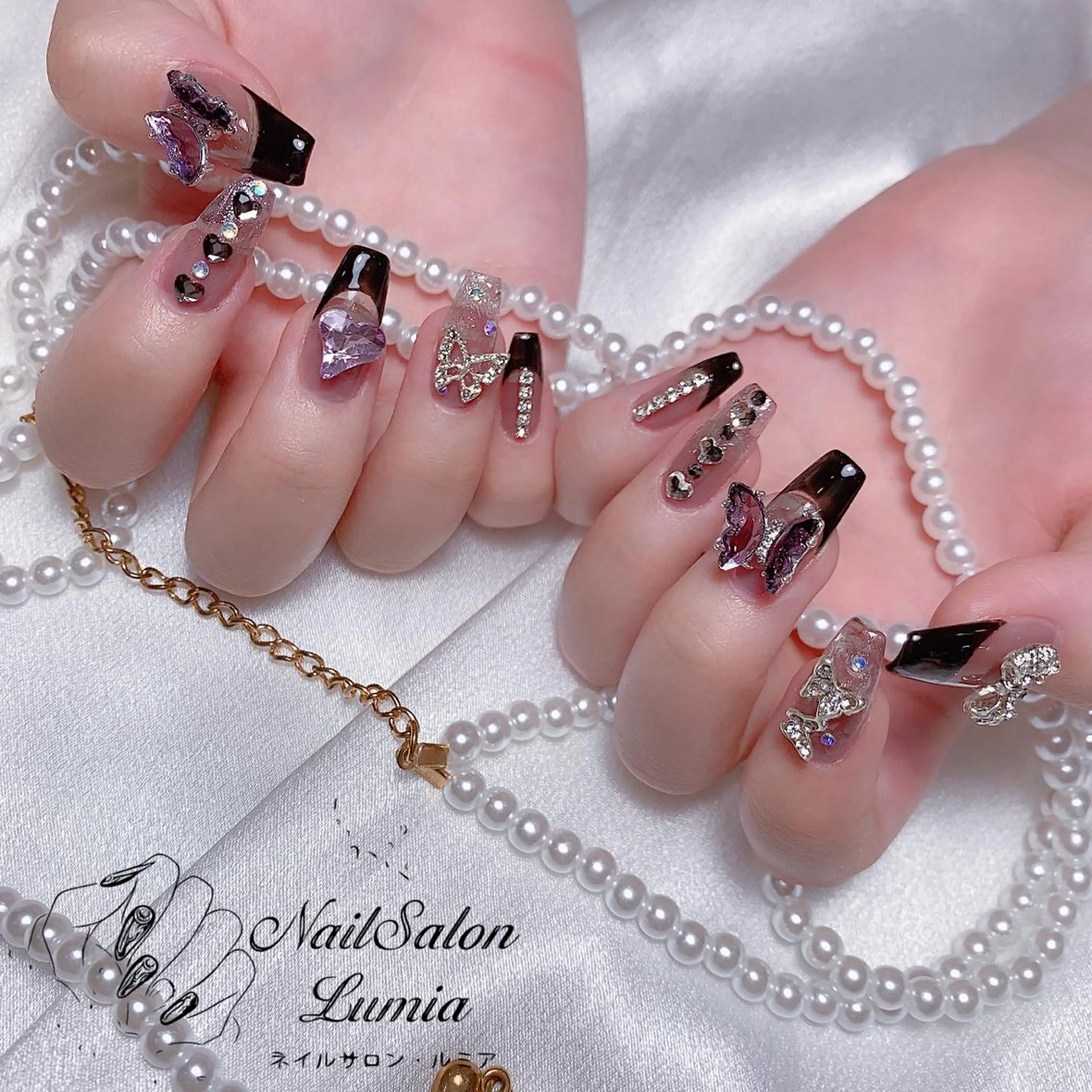 ネイル ハンドネイル ネイルサロン ルミア Lumia 店長のネイルデザイン