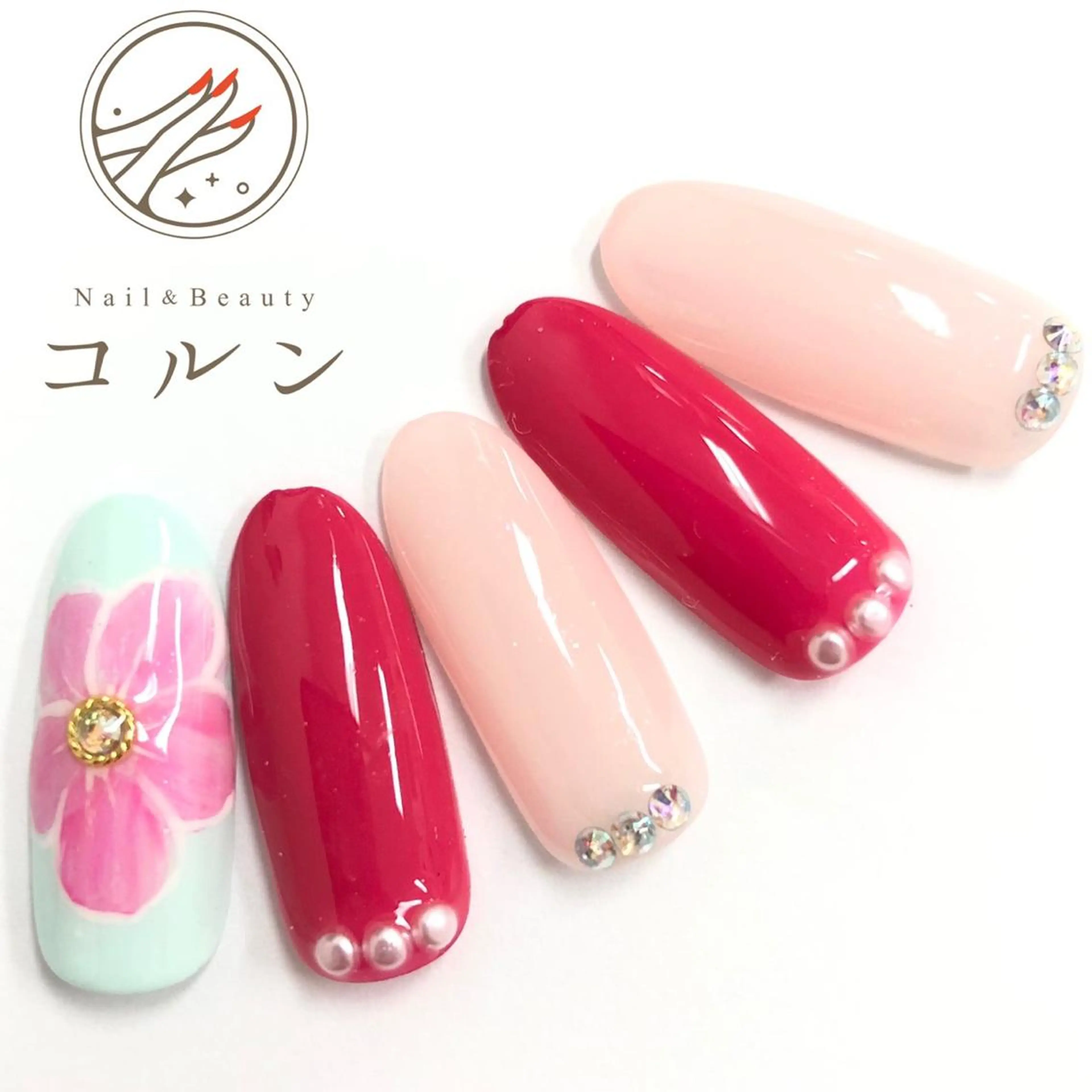 ネイル 春ネイル NailBeauty コルンのネイルデザイン