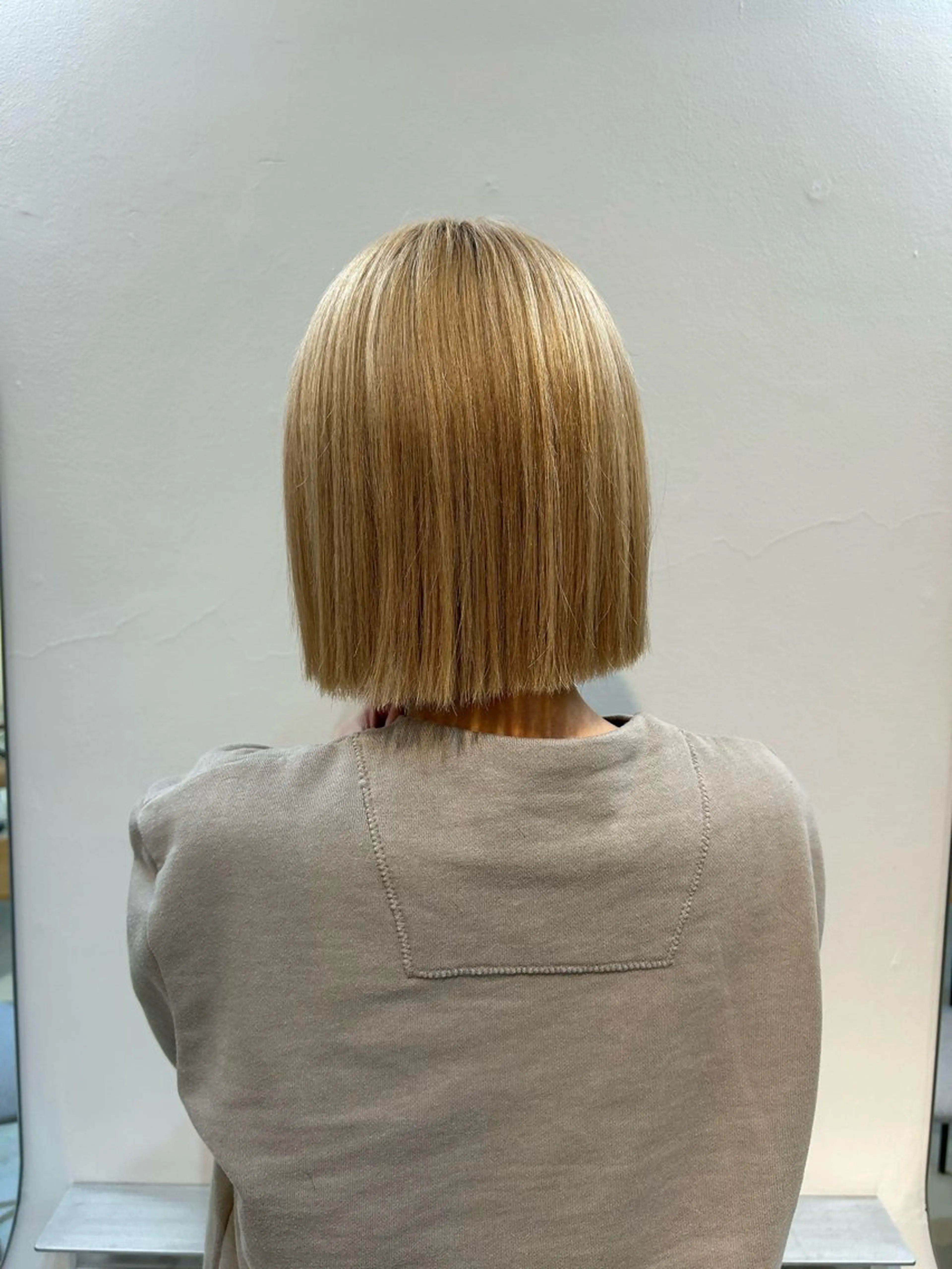 ミディアム ヘアカラー FavyS所属・心斎橋/ボブカット /りくのヘアスタイル