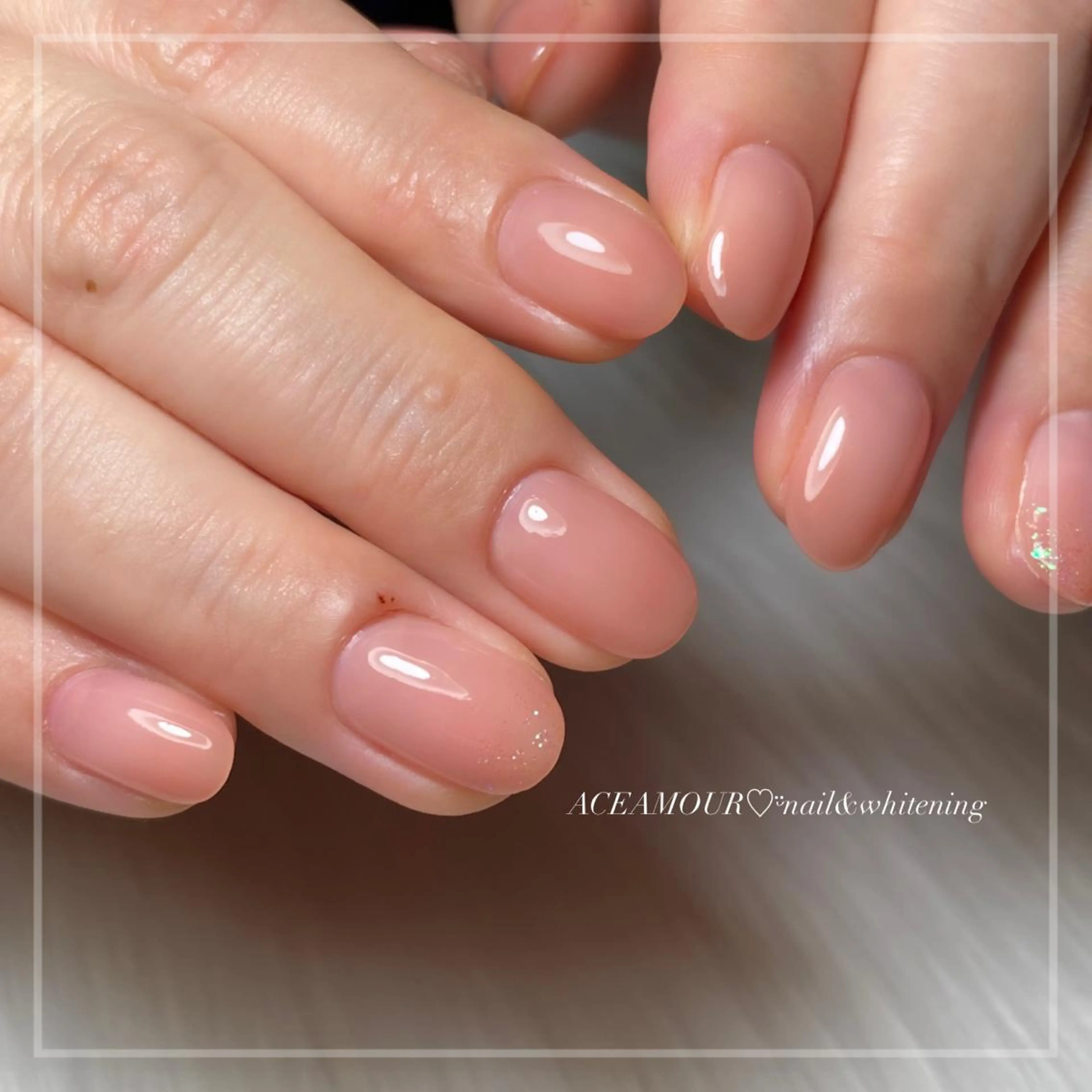 ネイル ネイル/耳つぼ /新ホワイトニングのネイルデザイン