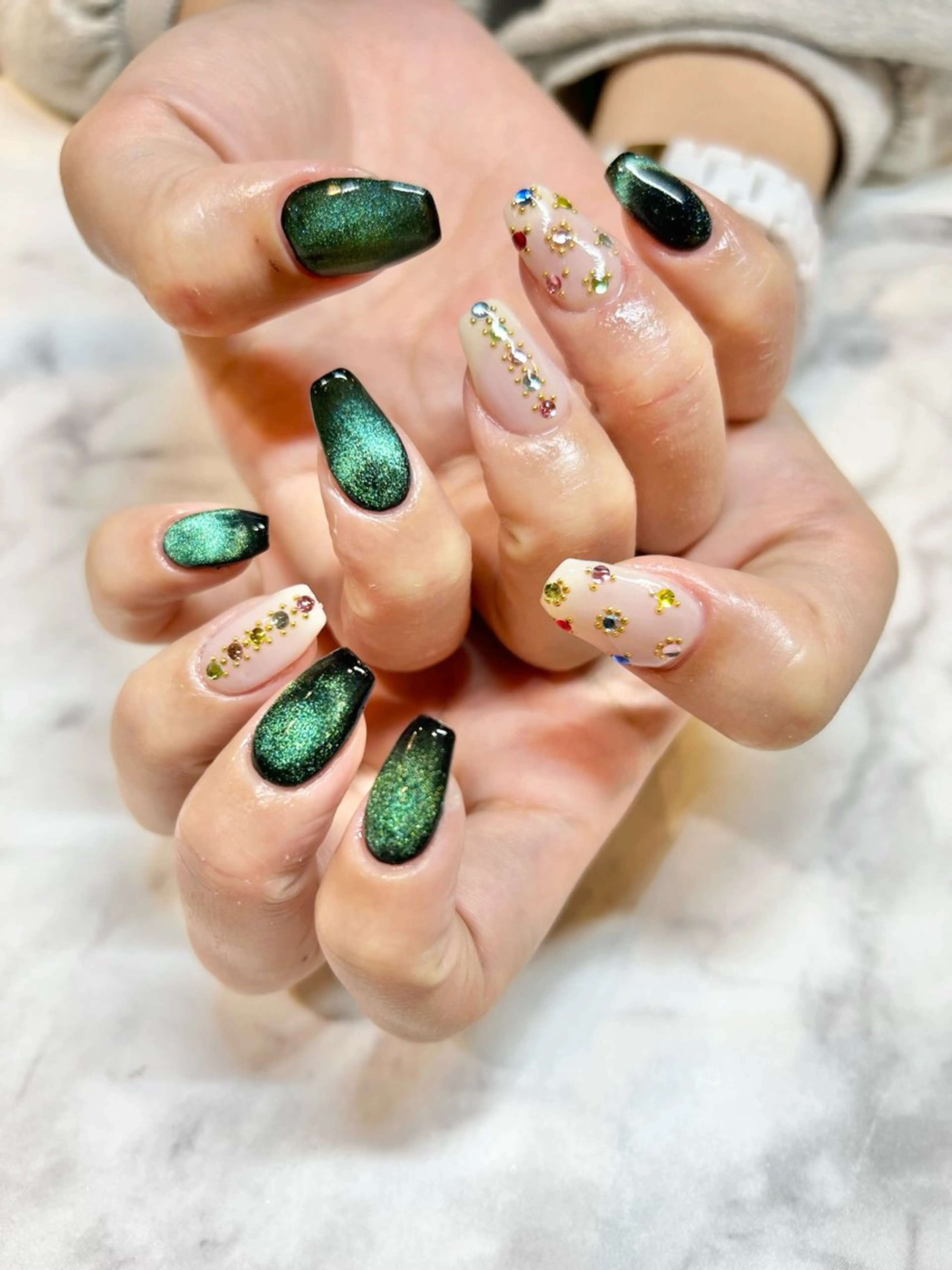 ネイル ハンドネイル Bianca 今池店  rinnのネイルデザイン