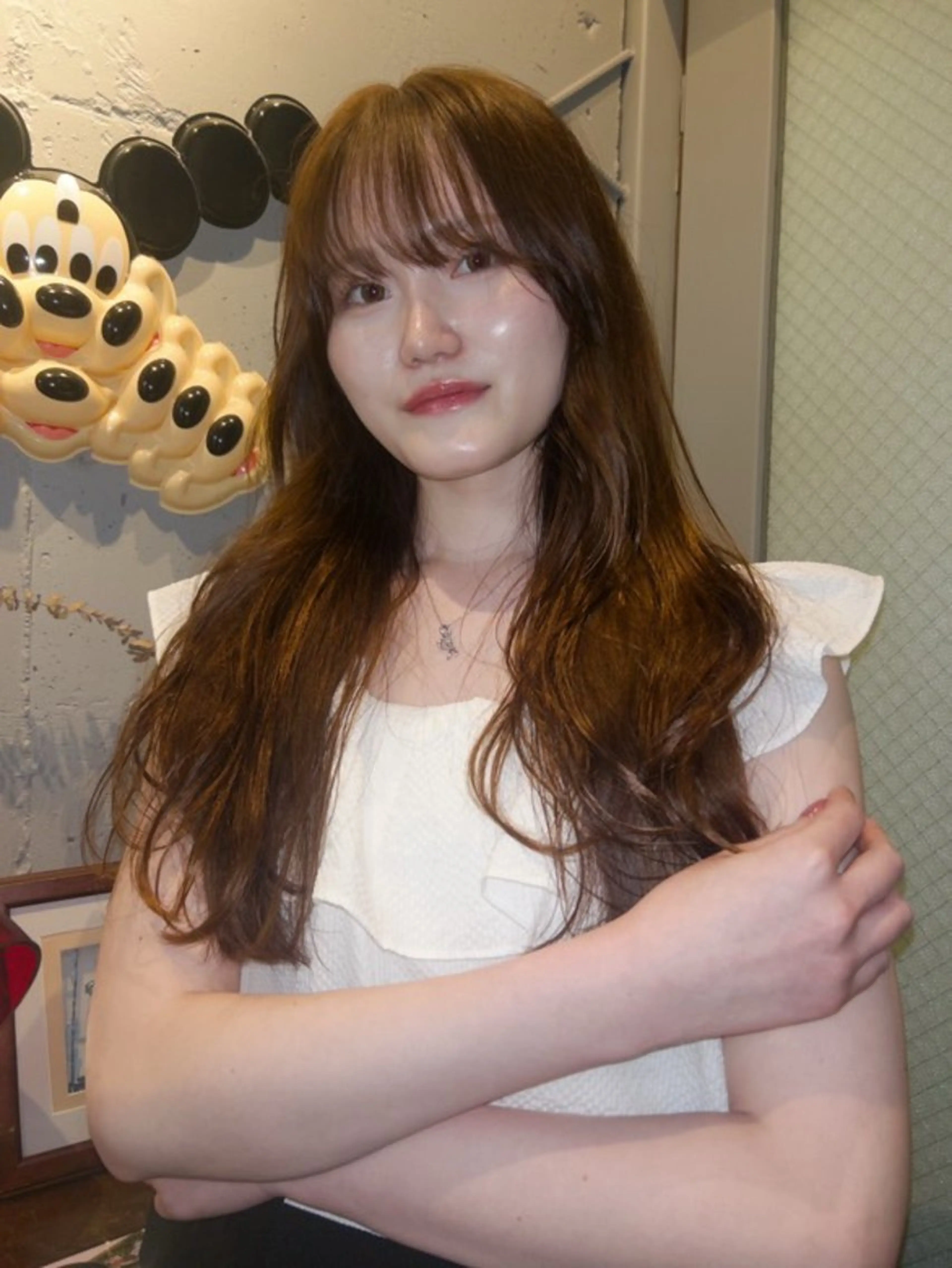 ロング カラー ヘアカラー Yaya ヤヤ / HACO+のヘアスタイル