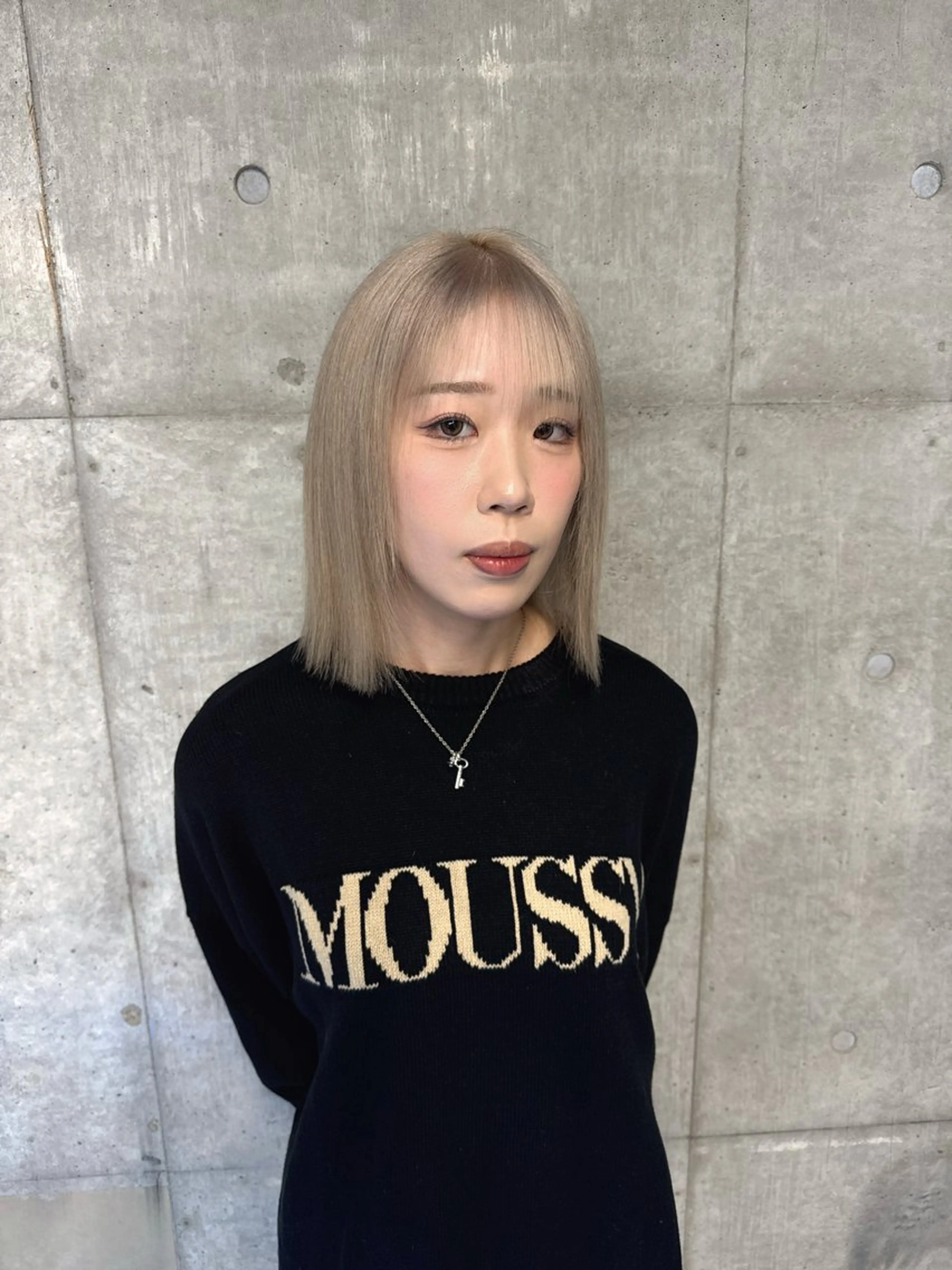 ミディアム カラー ヘアカラー トリートメント パーマ/カラー/ 特化🍇こ〜へい🍇のヘアスタイル