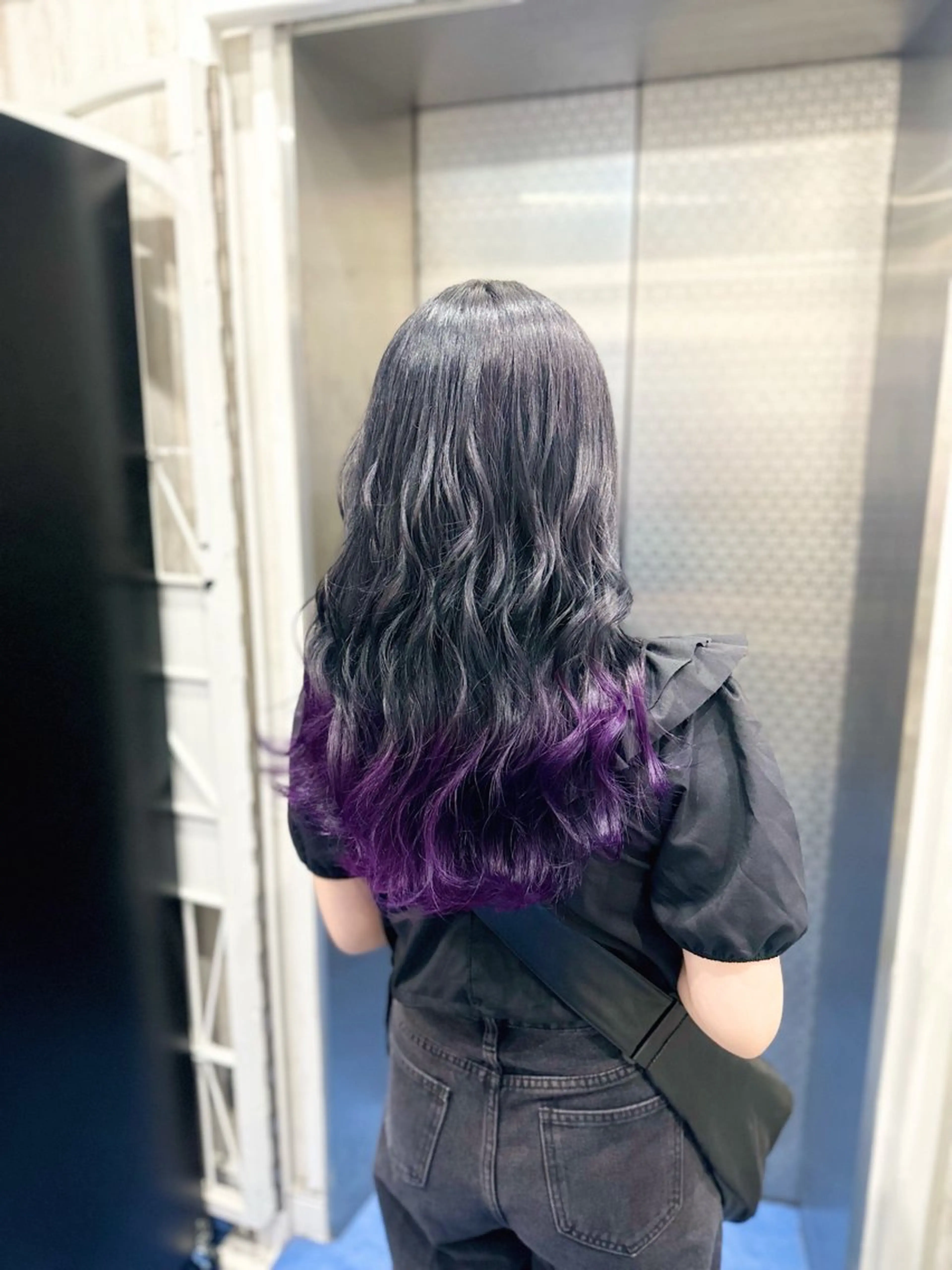 セミロング カラー GATE.所属・GATE. staffのヘアスタイル