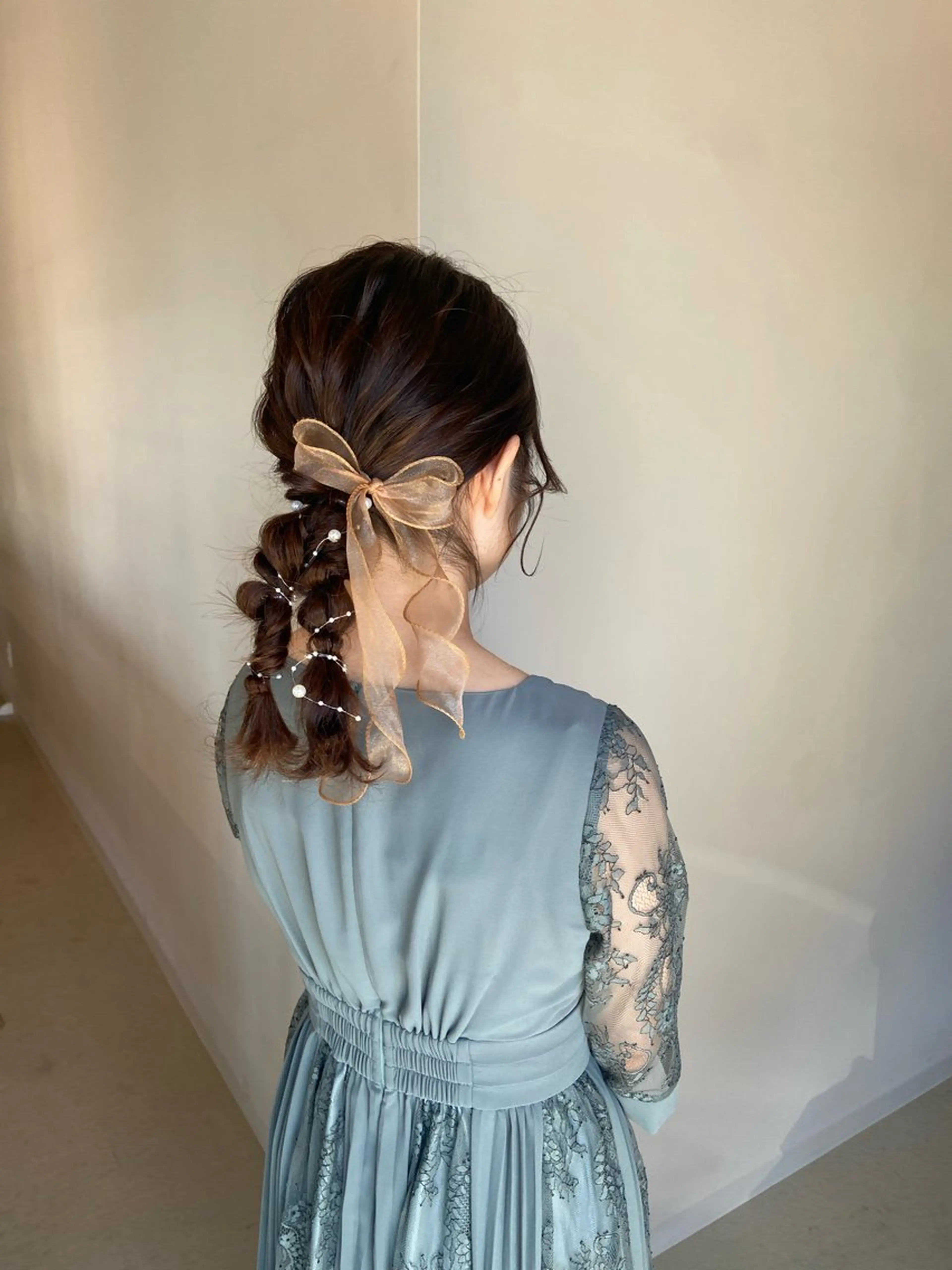 セミロング ヘアアレンジ haruki所属・. nozomiのヘアスタイル