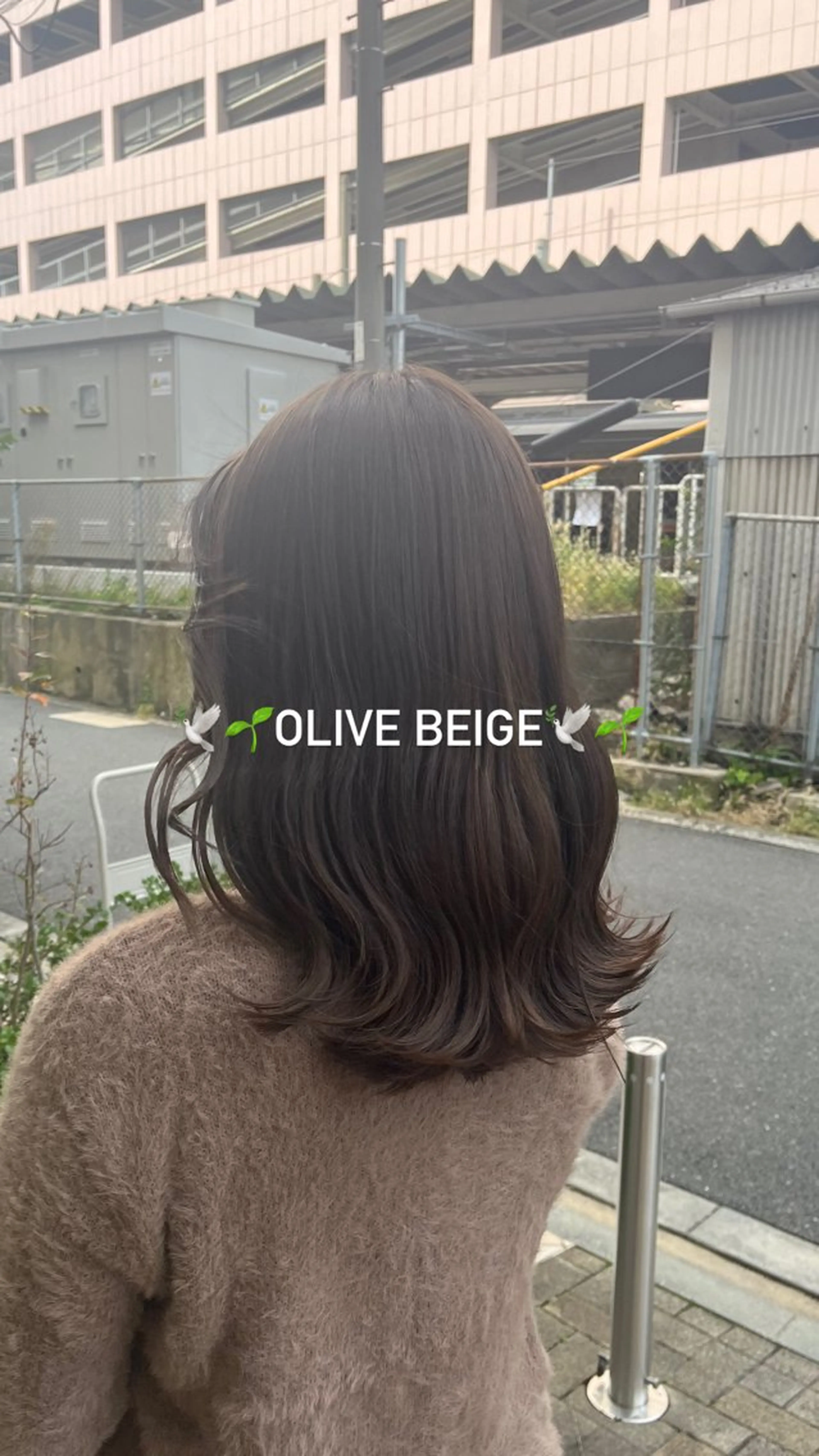 カラー KOKORO 中村 朱里のヘアスタイル