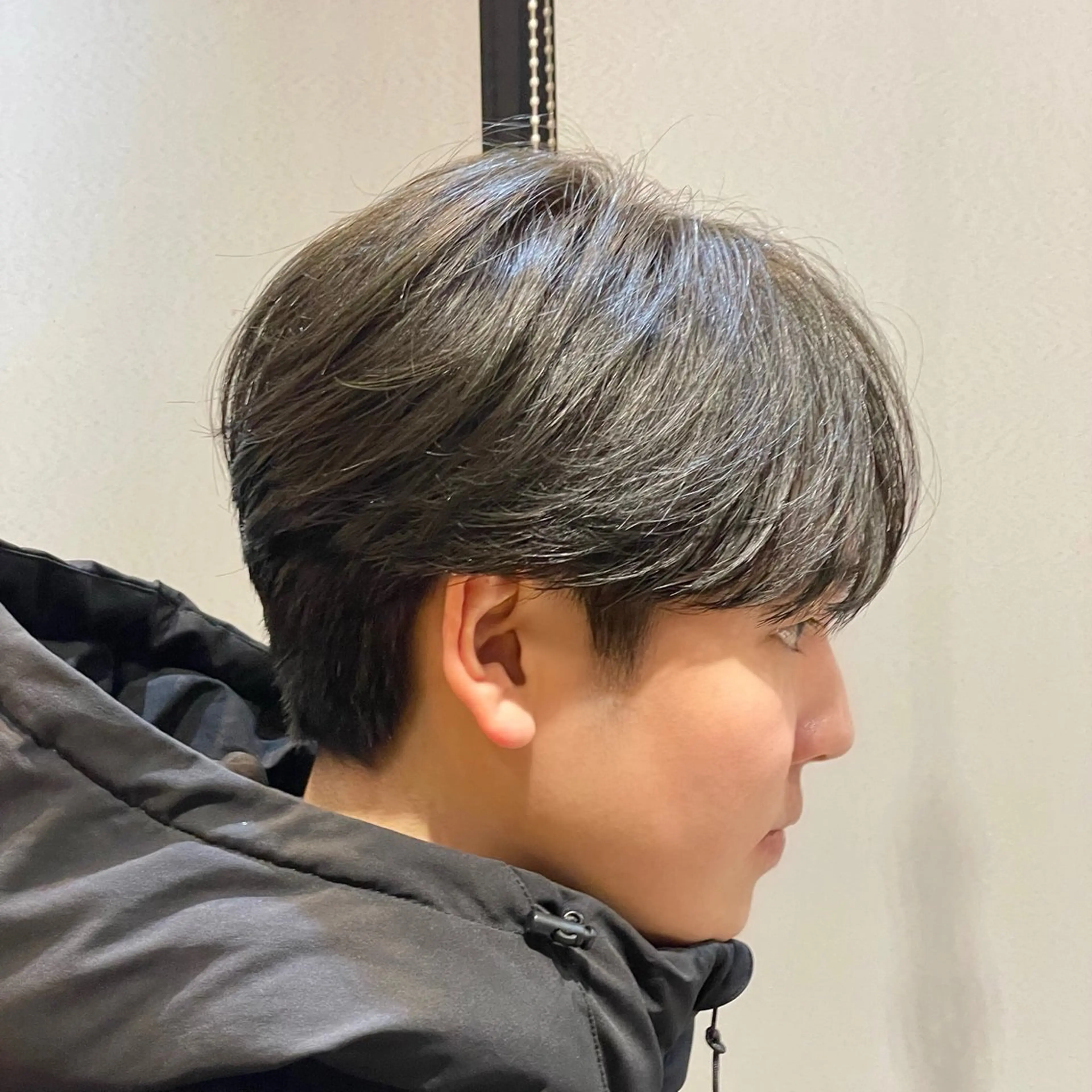 曲がる縮毛矯正＋カラー＋メンズカット ¥24000の写真