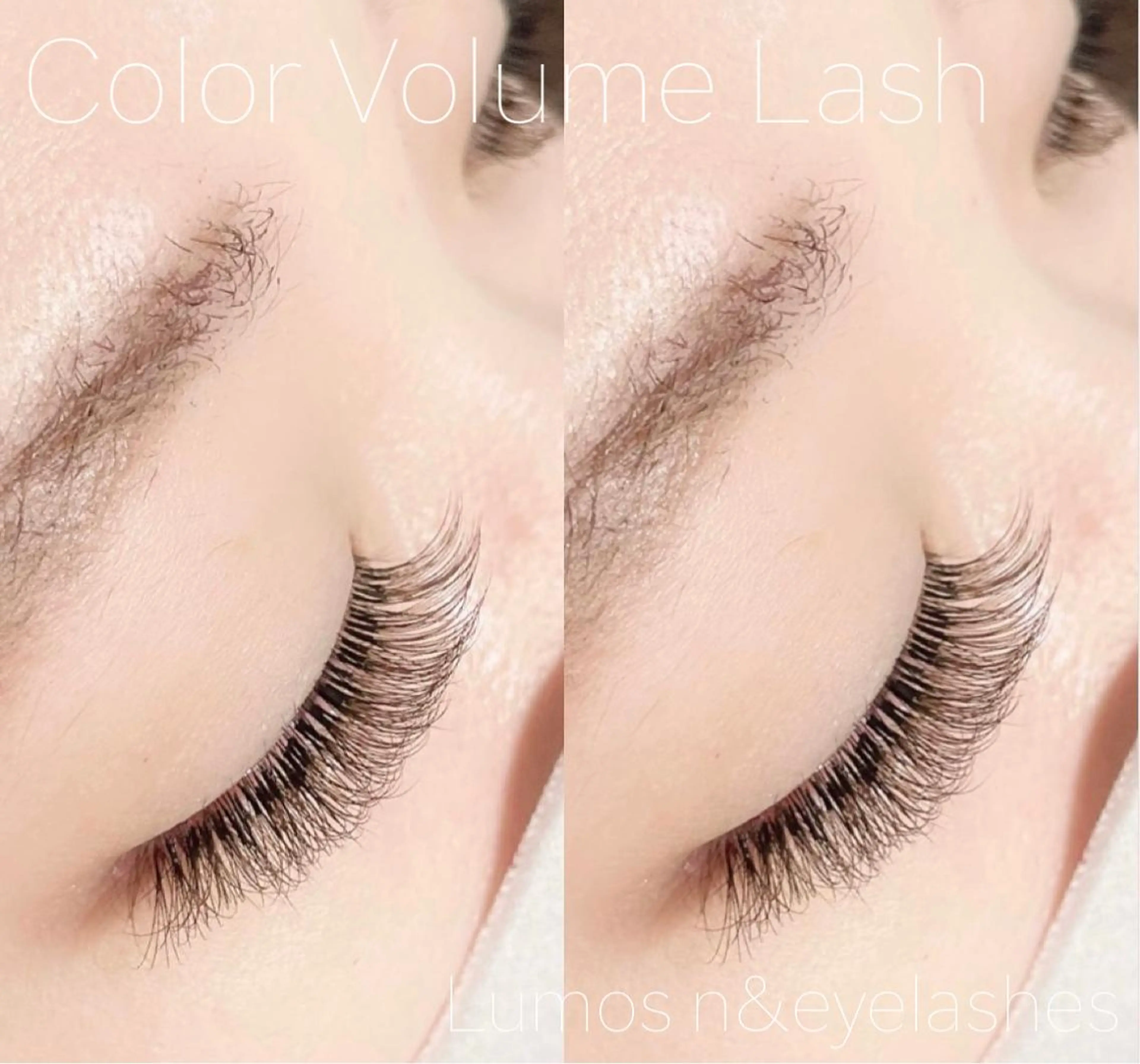 マツエク・マツパ カラーマツエク ボリュームラッシュ マツエク Lumos nail&eyelash所属・Lumos Ayakaのマツエク・マツパデザイン