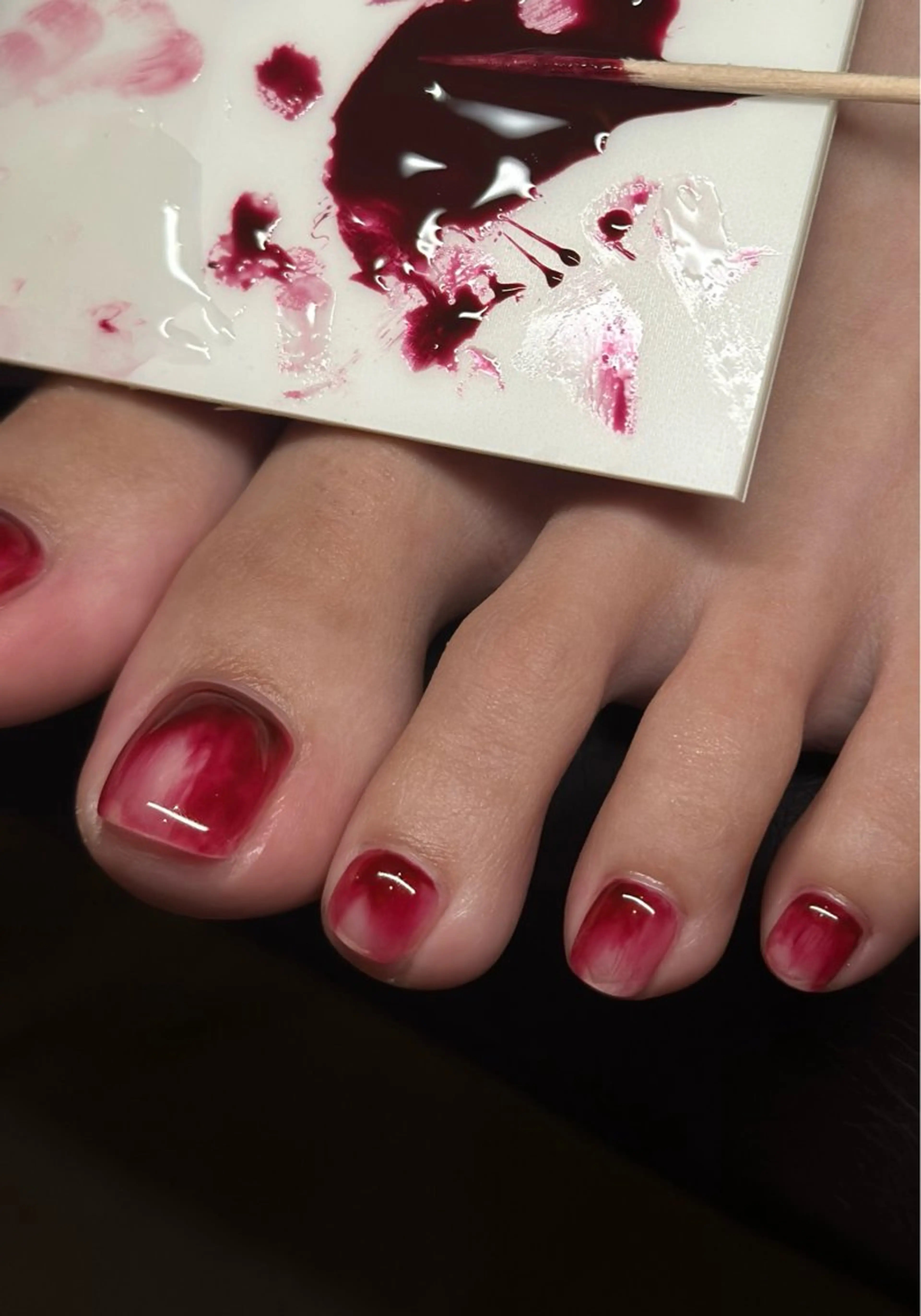 ネイル フットネイル m o m o / 高岡ネイルのネイルデザイン