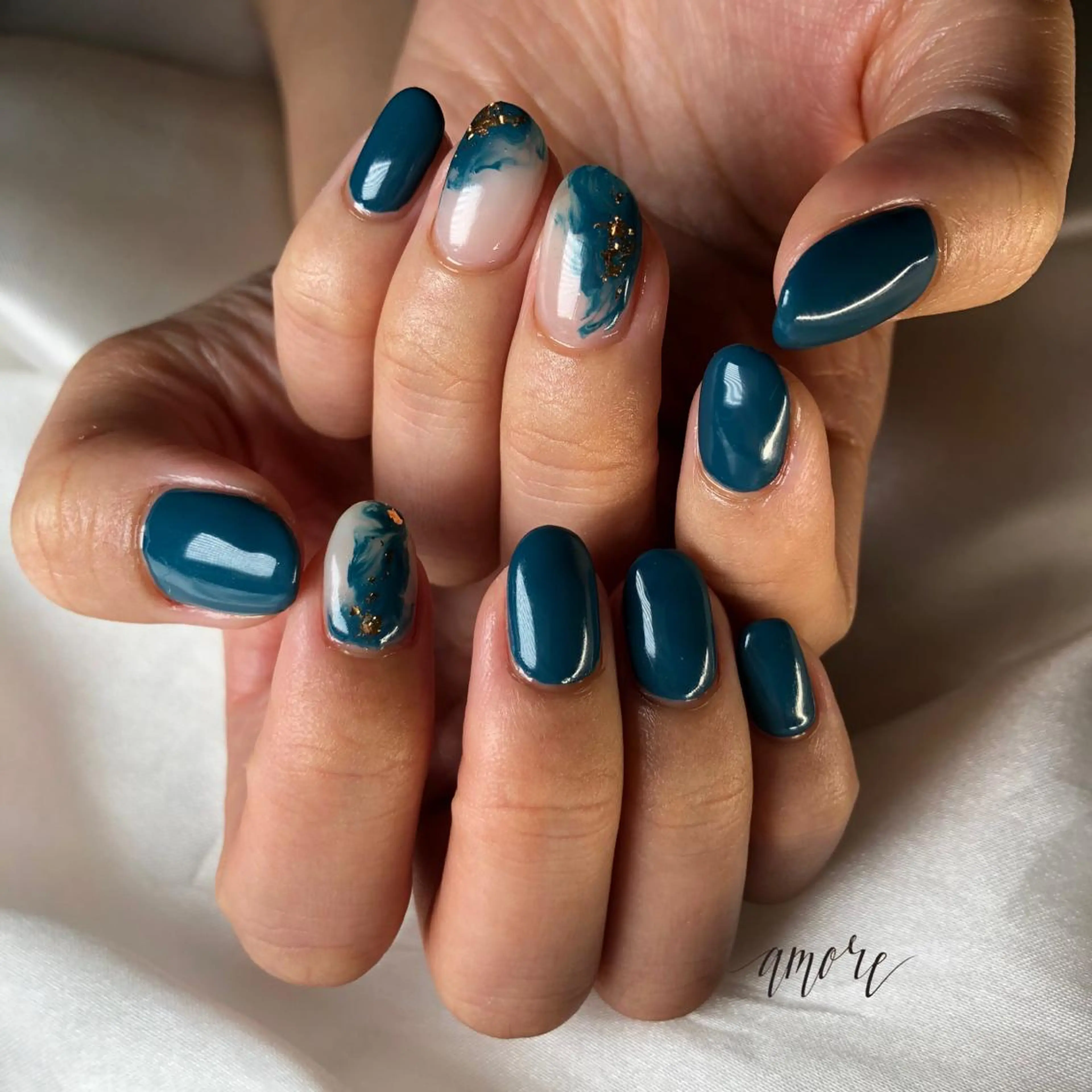 ネイル ジェルネイル 氷ネイル・うるうるネイル マグネットネイル ミラーネイル ニュアンスネイル You kyehwaのネイルデザイン