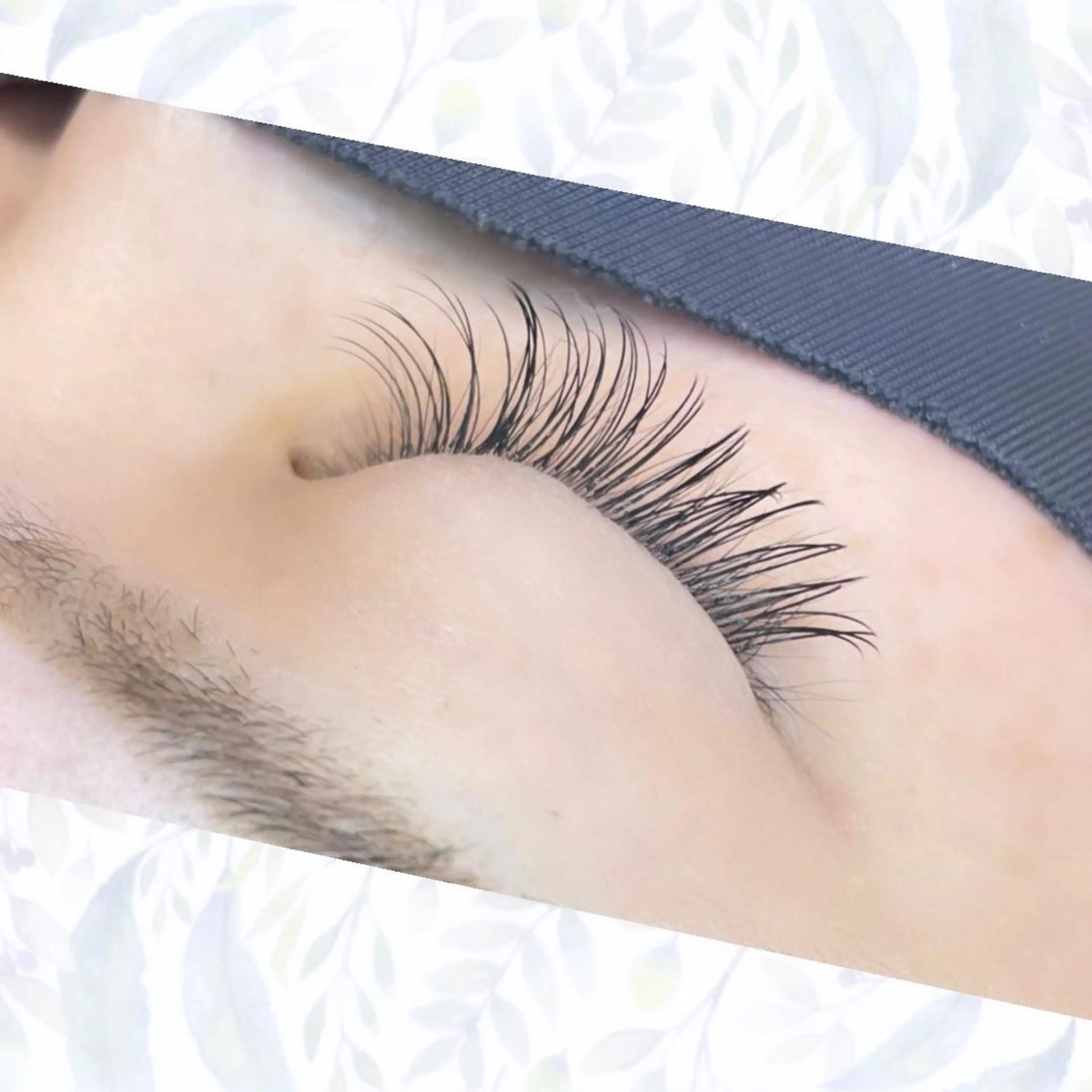 マツエク・マツパ フラットラッシュ ナチュラル Loamo salonのマツエク・マツパデザイン